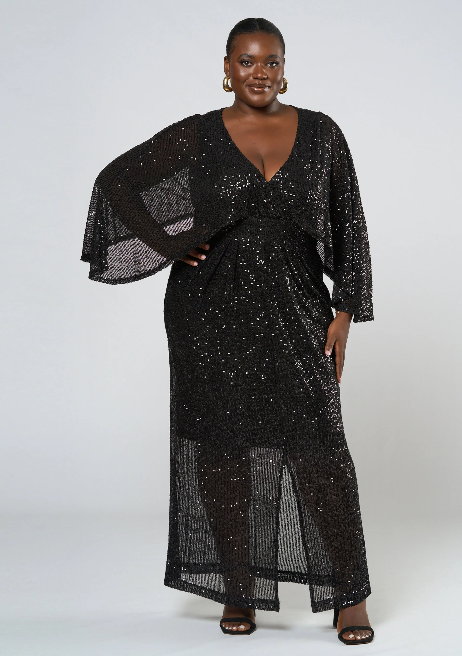 Red Carpet Ready Maxi Dress - Image 3