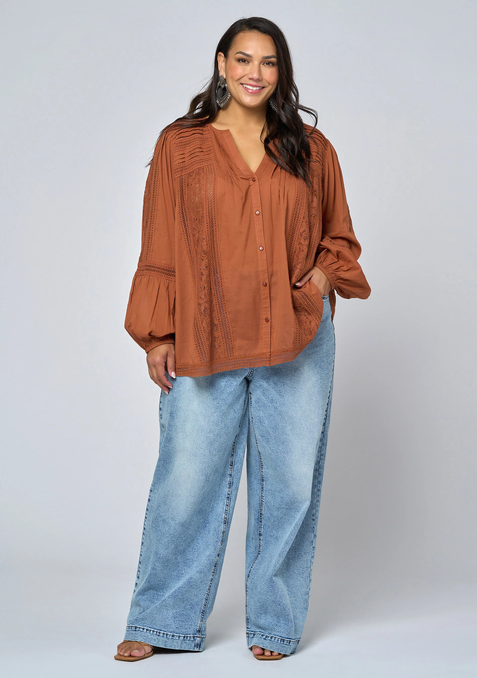 Retrograde Peasant Blouse
