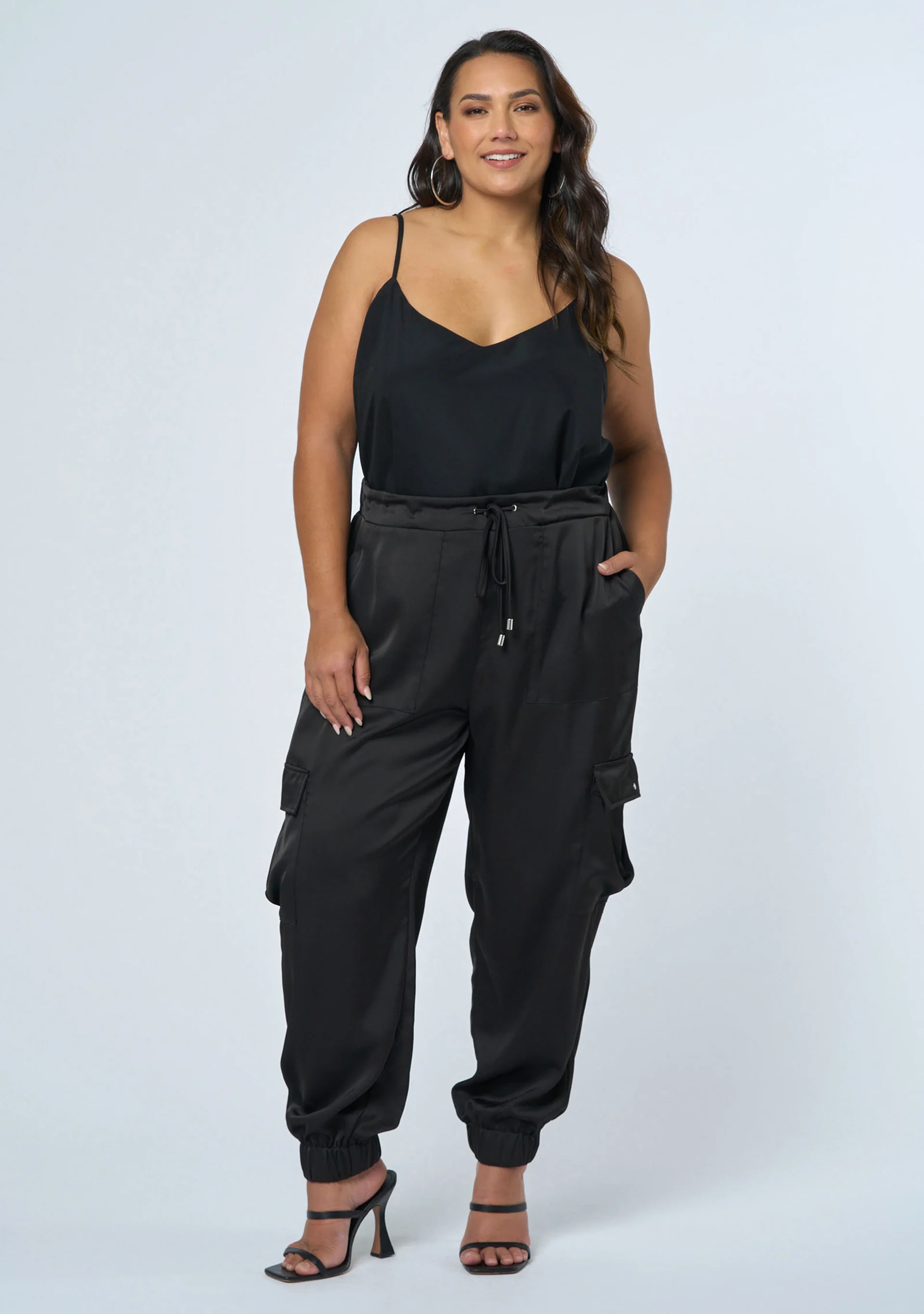 Revolution Satin Cargo Pant - Image 2