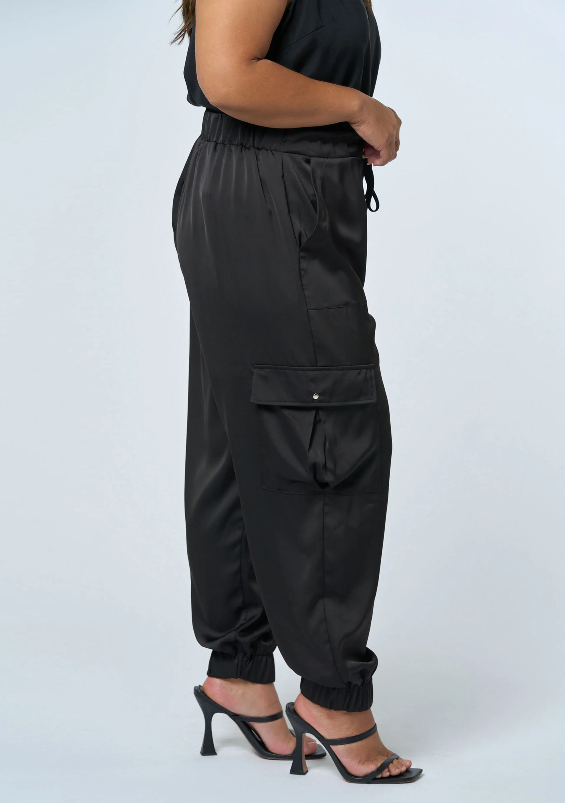 Revolution Satin Cargo Pant - Image 4