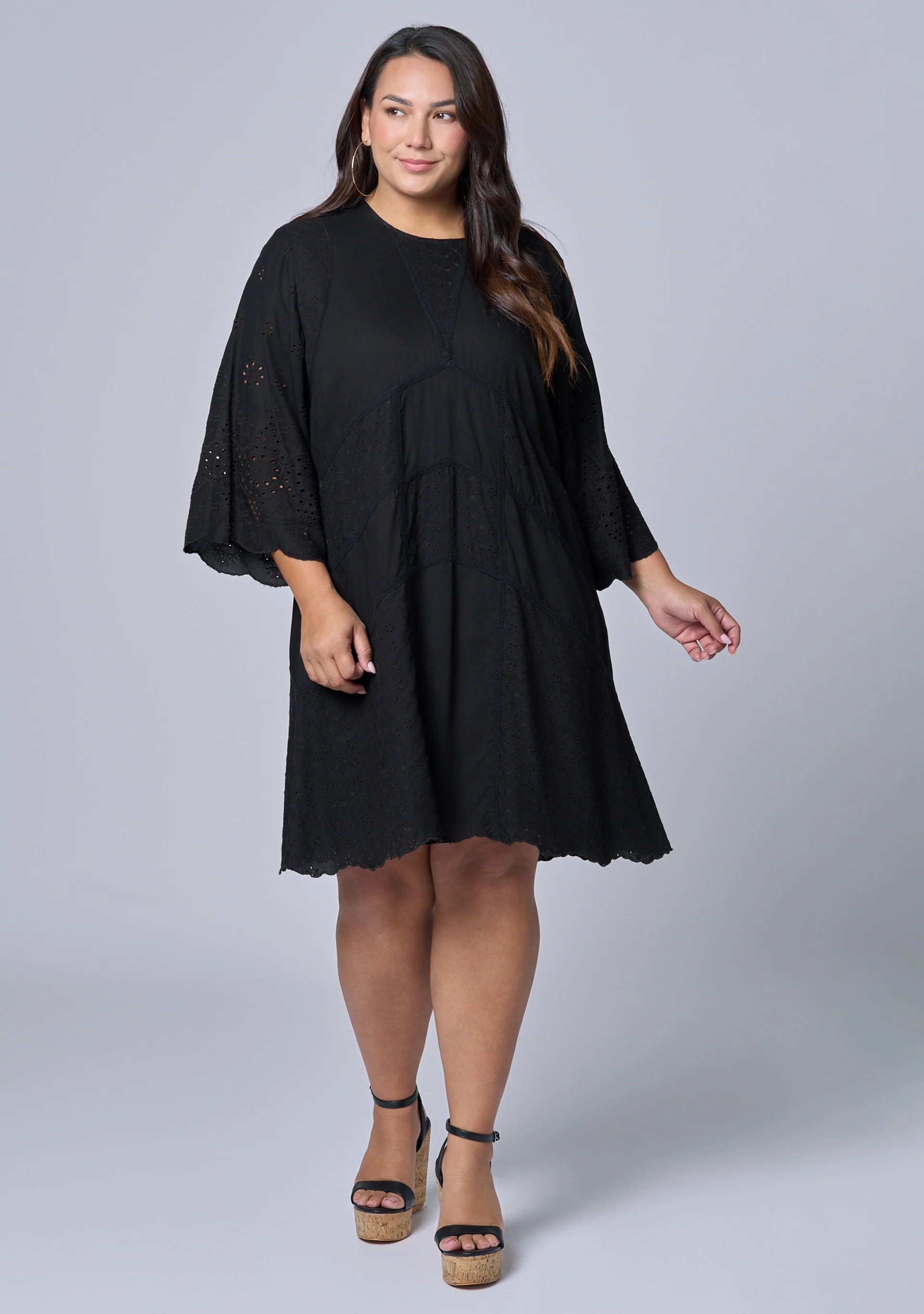 Rogue Broderie Mini Dress - Image 3
