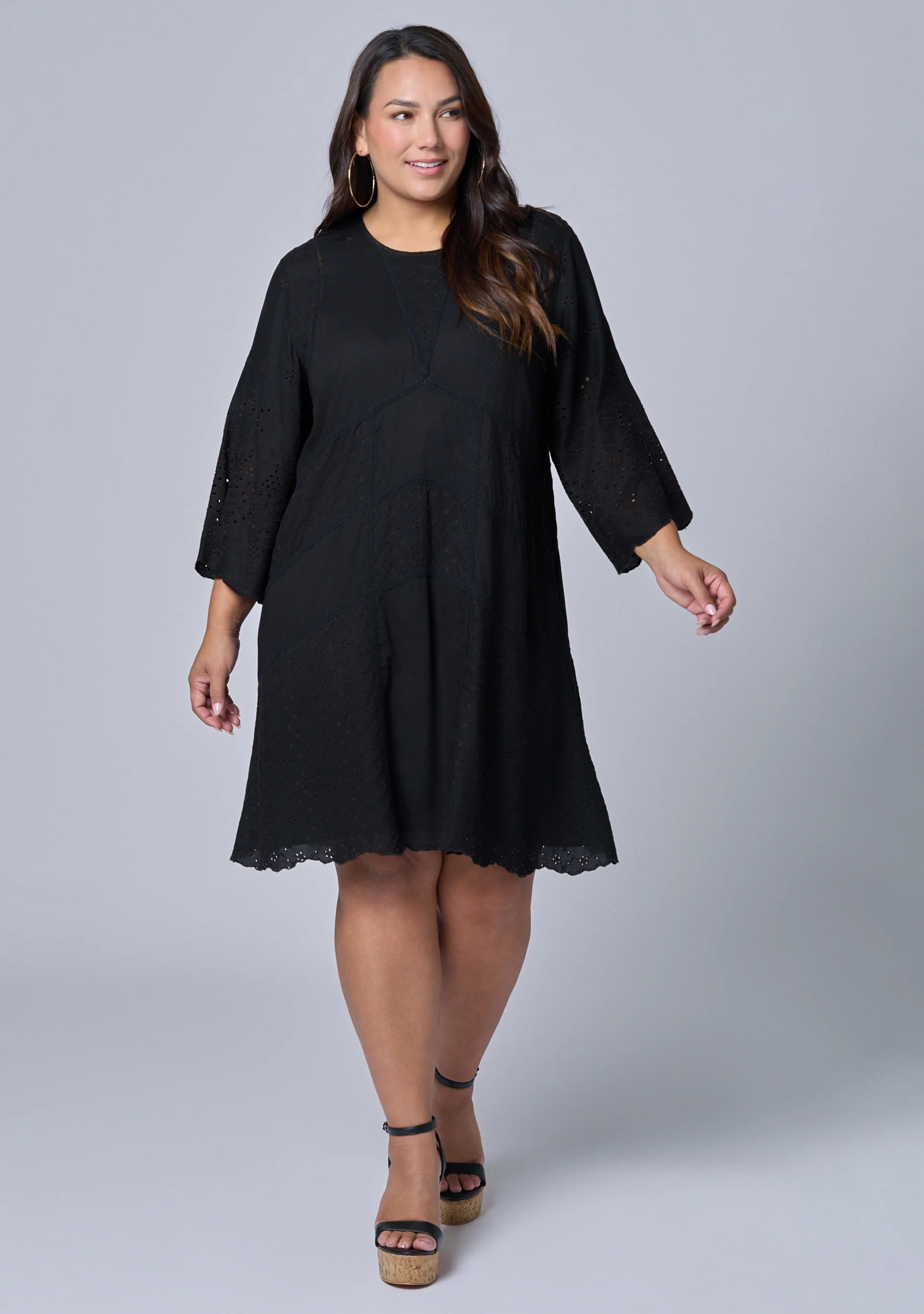 Rogue Broderie Mini Dress - Image 4