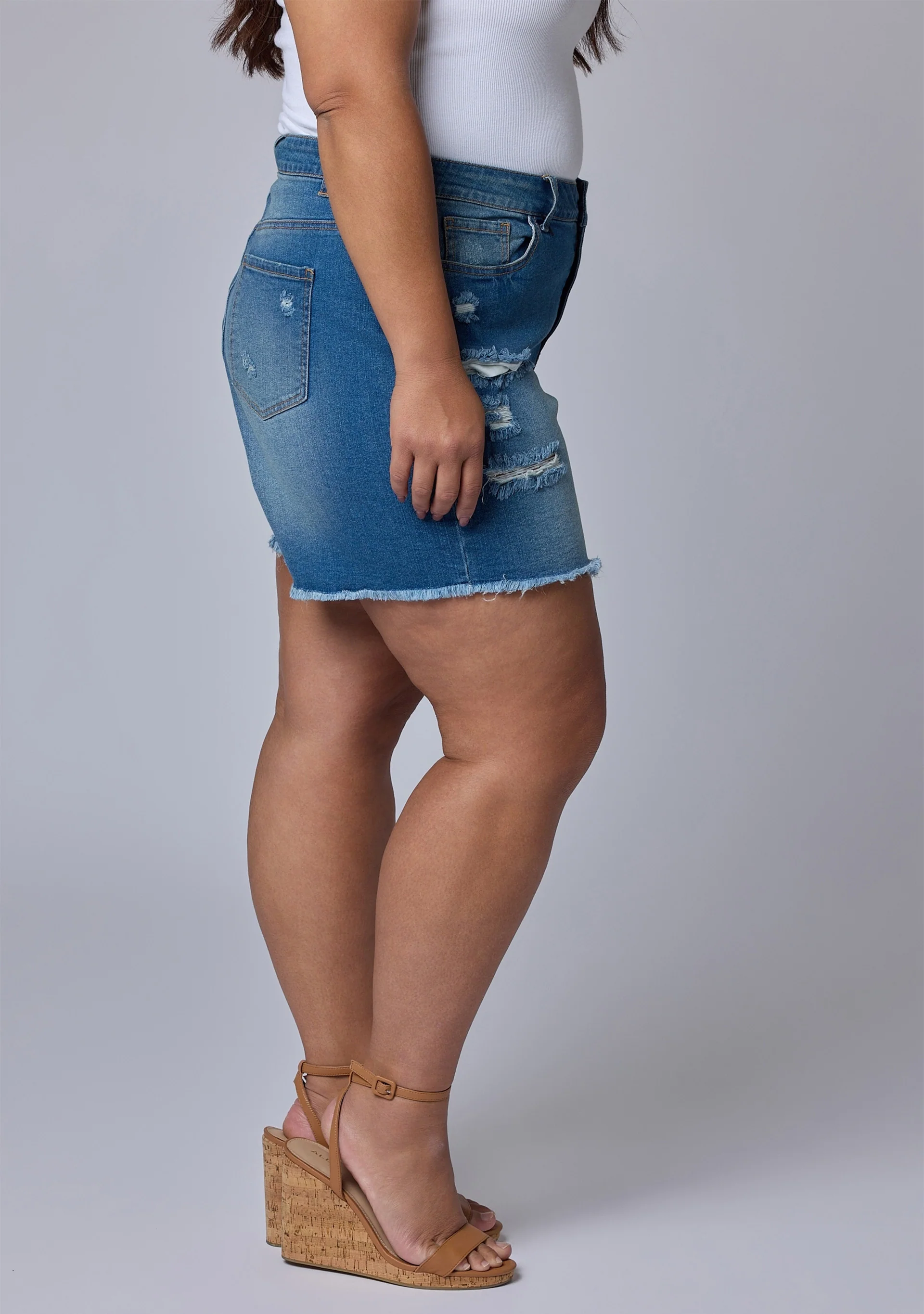 Rowena Denim Short - Image 4