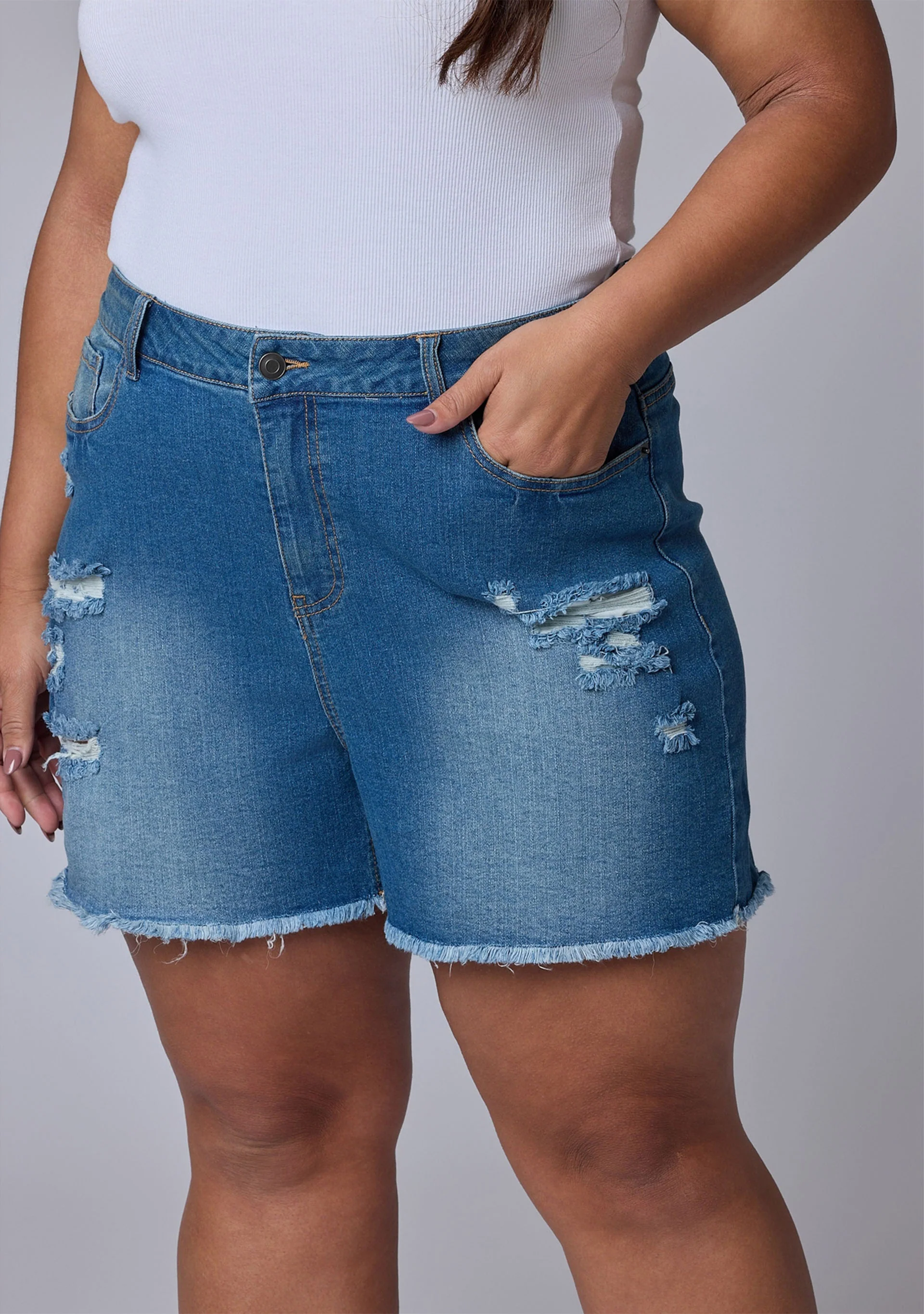 Rowena Denim Short - Image 6