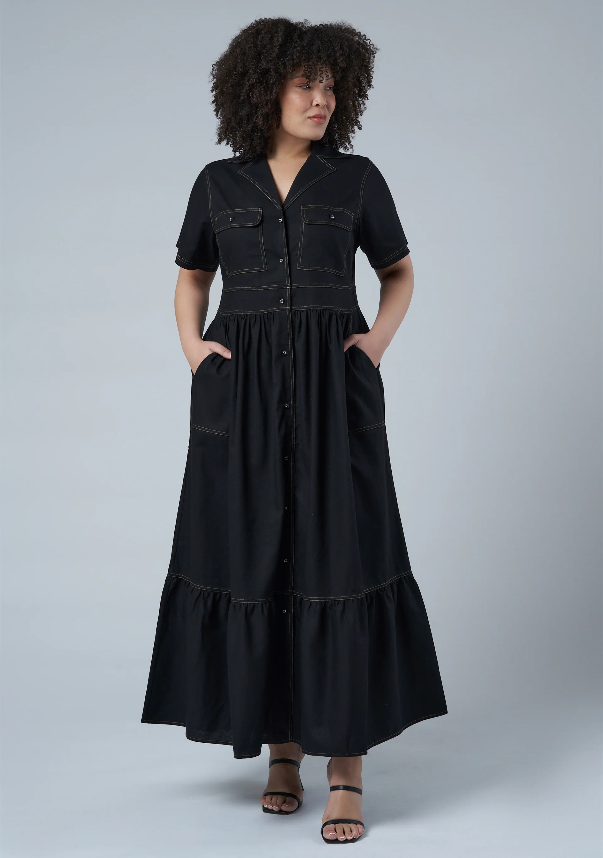 Running Circles Maxi Dress - Image 4