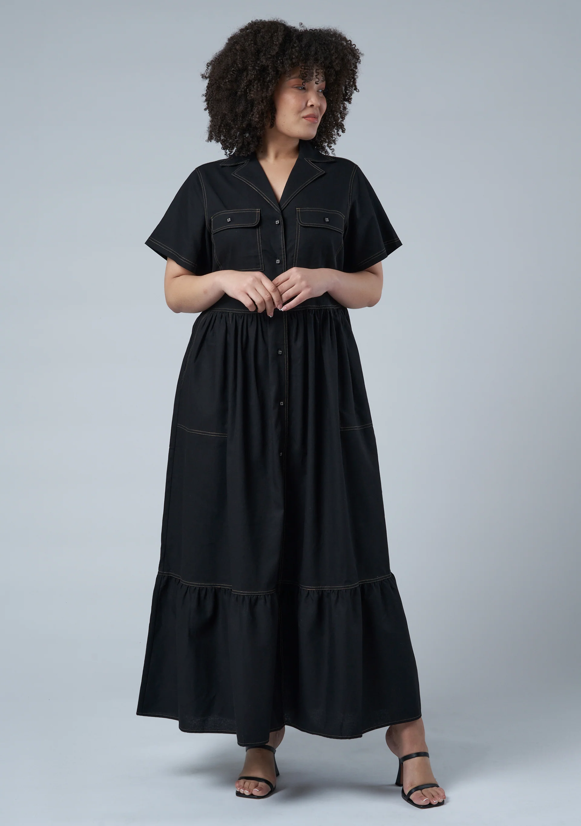 Running Circles Maxi Dress - Image 5