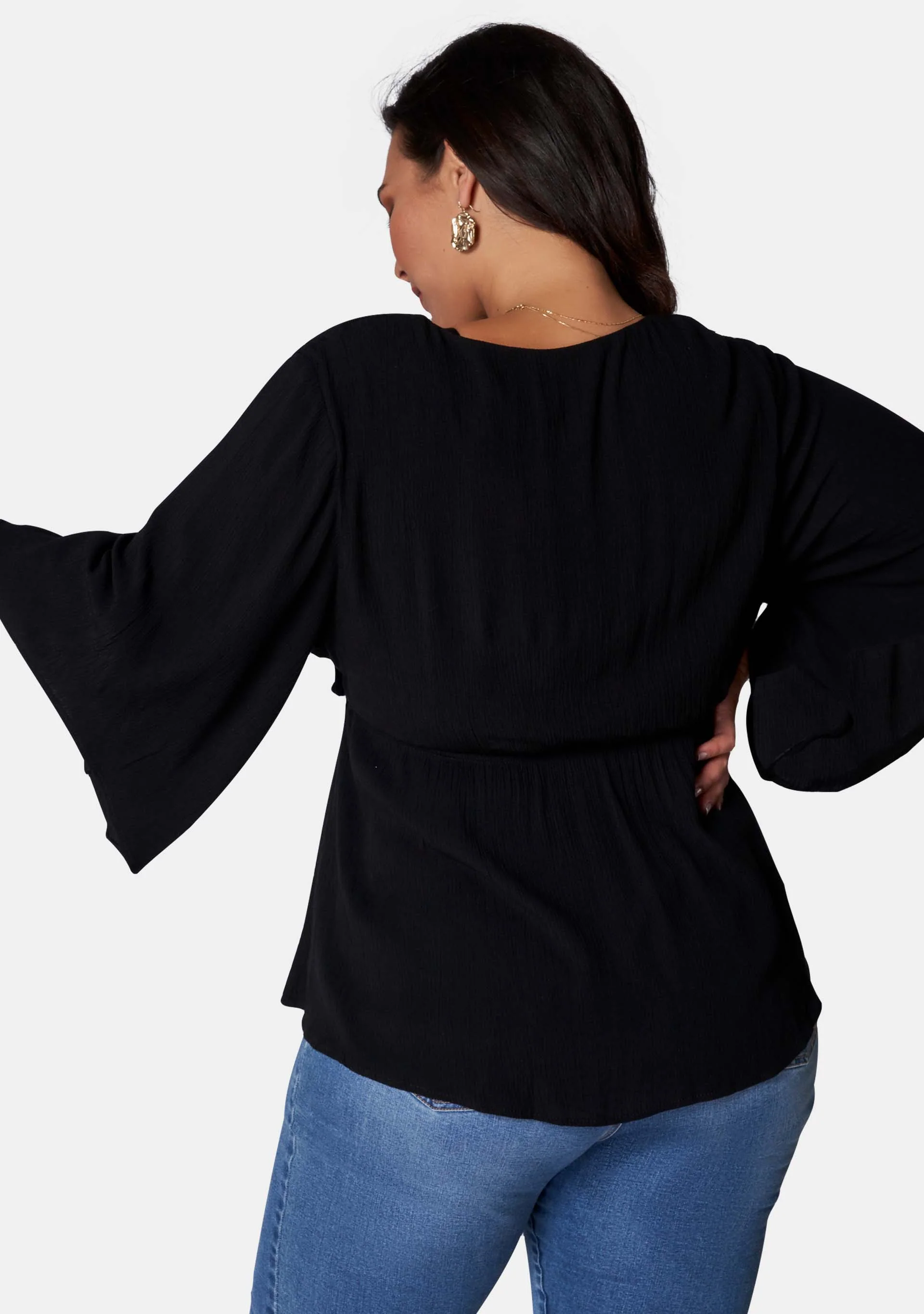 Salma Wrap Blouse - Image 6
