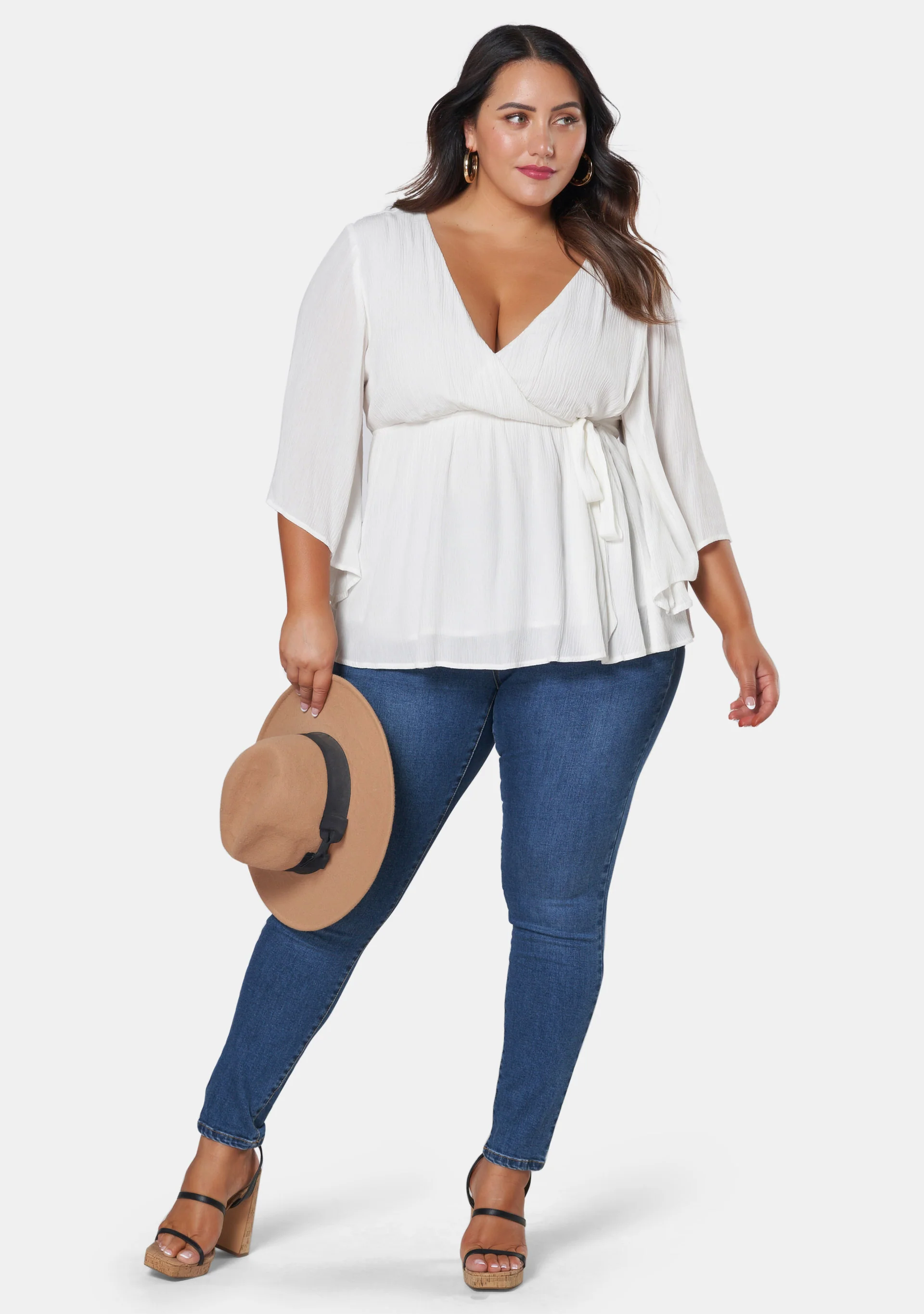 Salma Wrap Blouse - Image 3