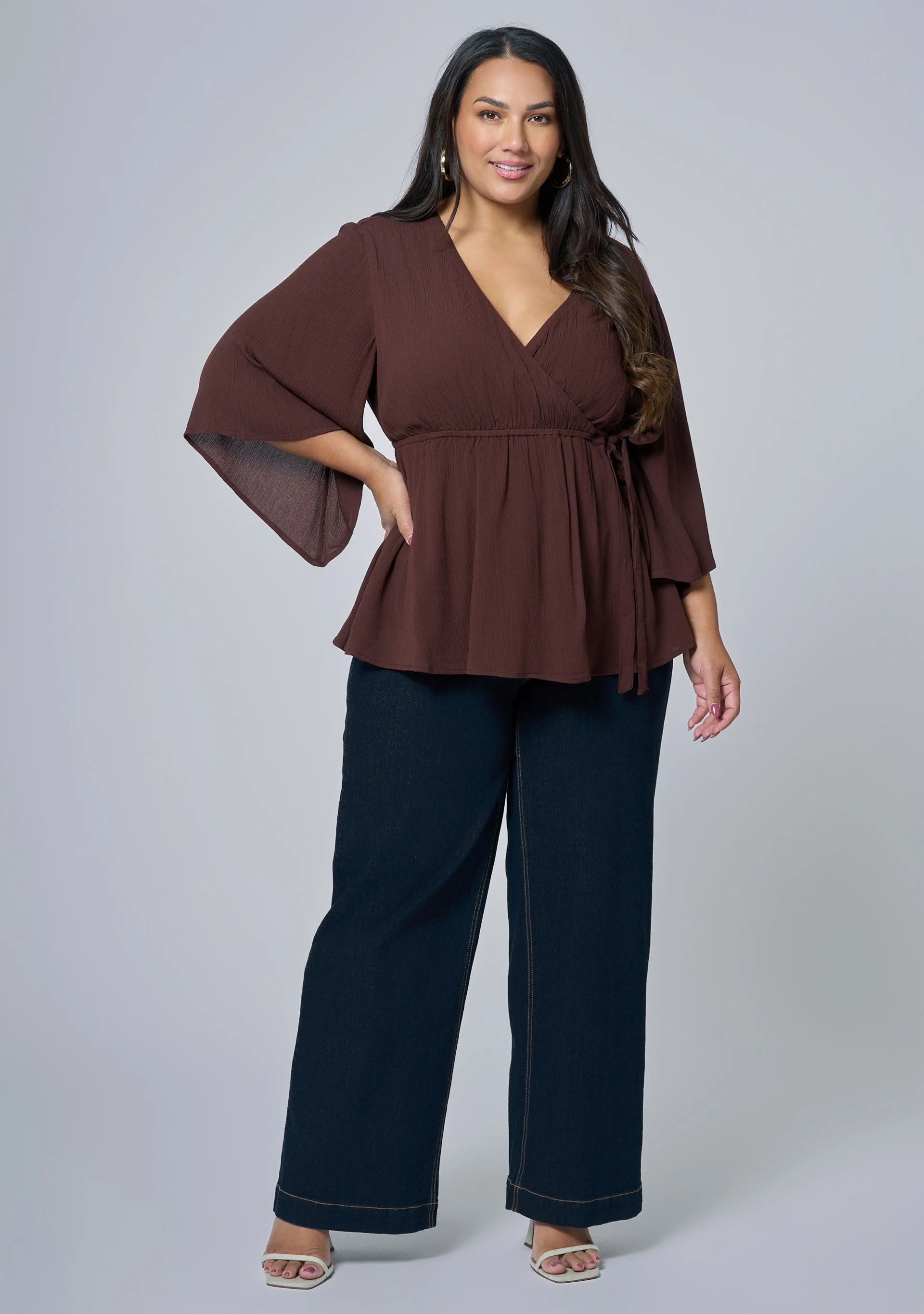 Salma Wrap Blouse - Image 2