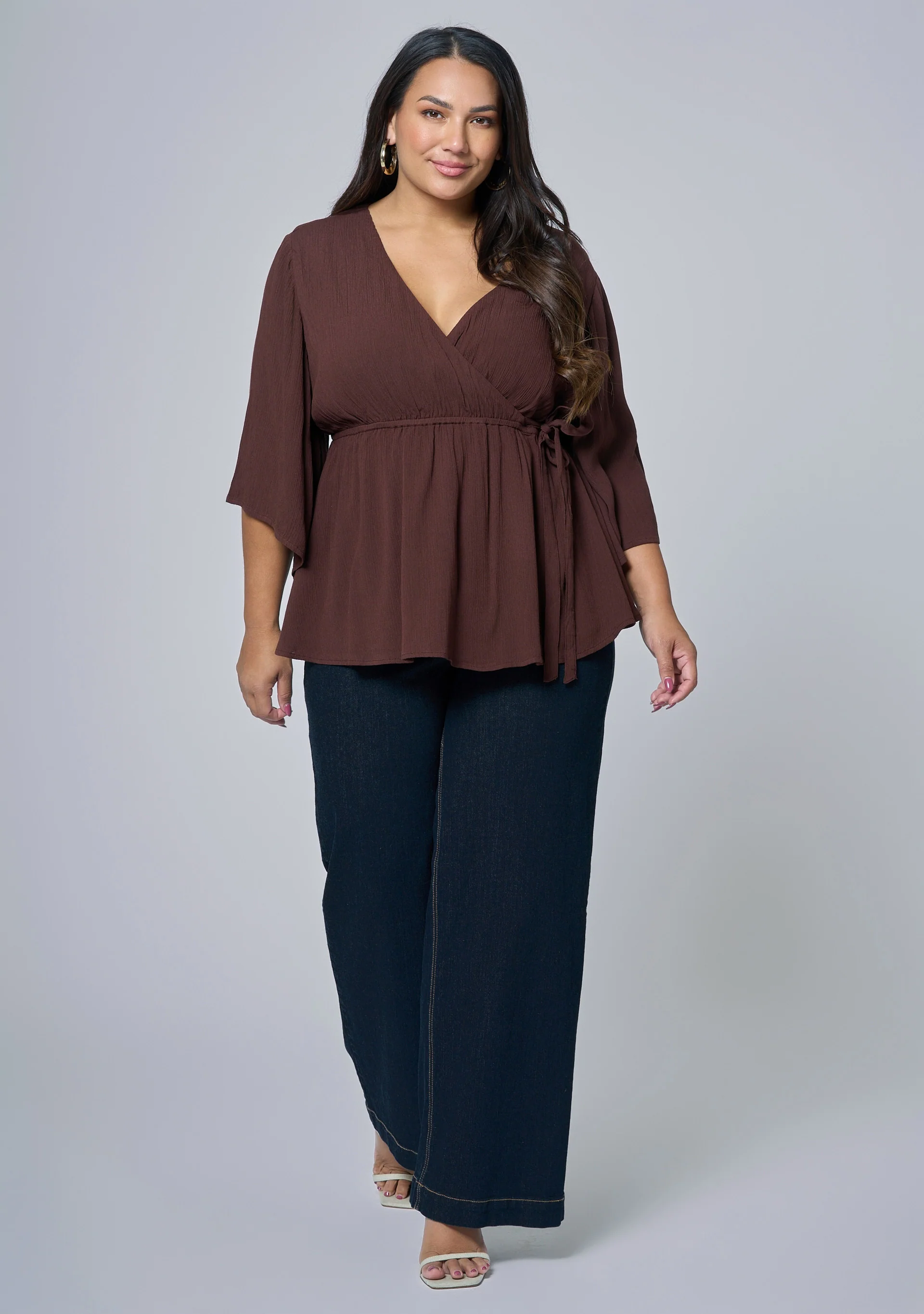 Salma Wrap Blouse - Image 3