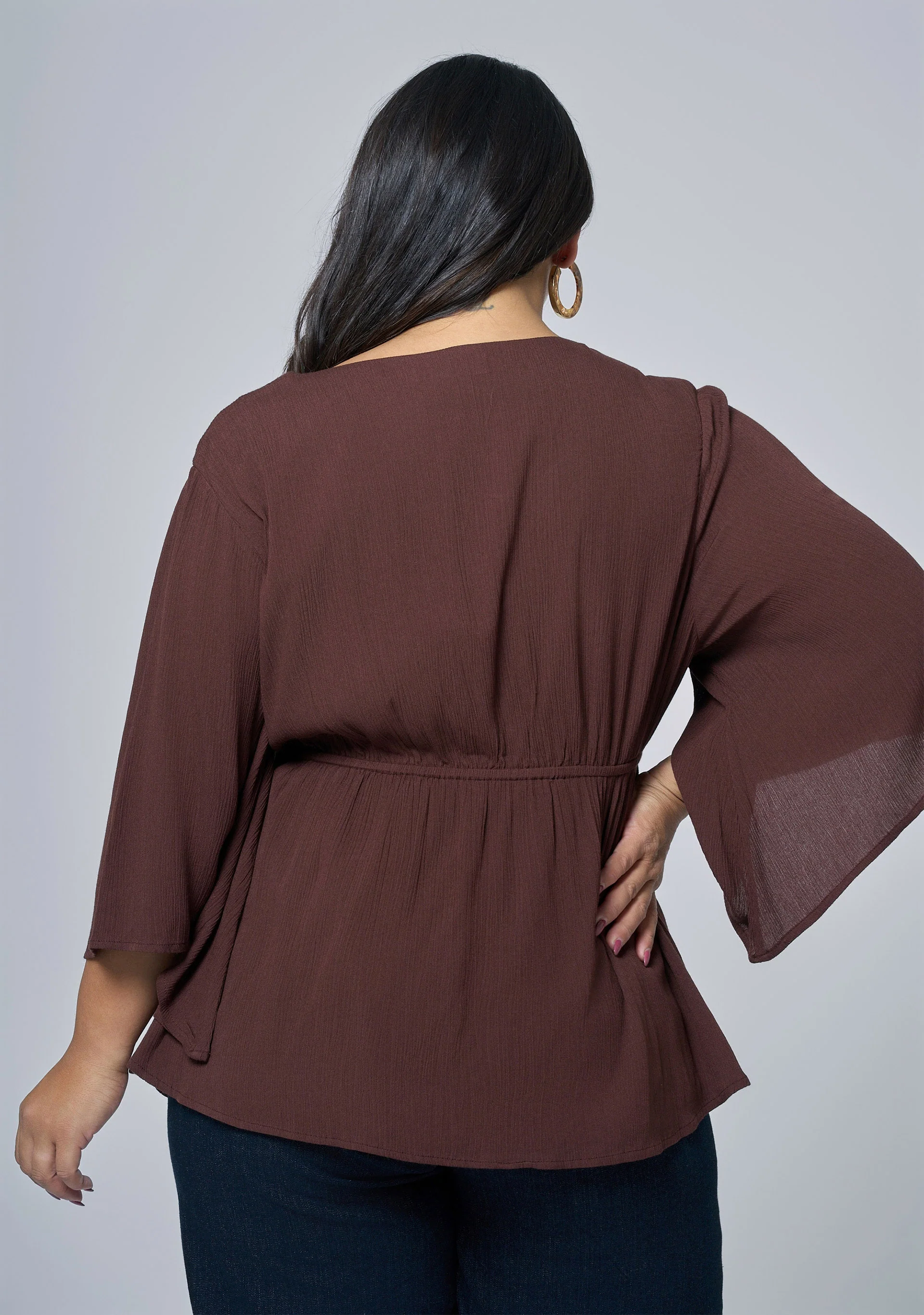 Salma Wrap Blouse - Image 5