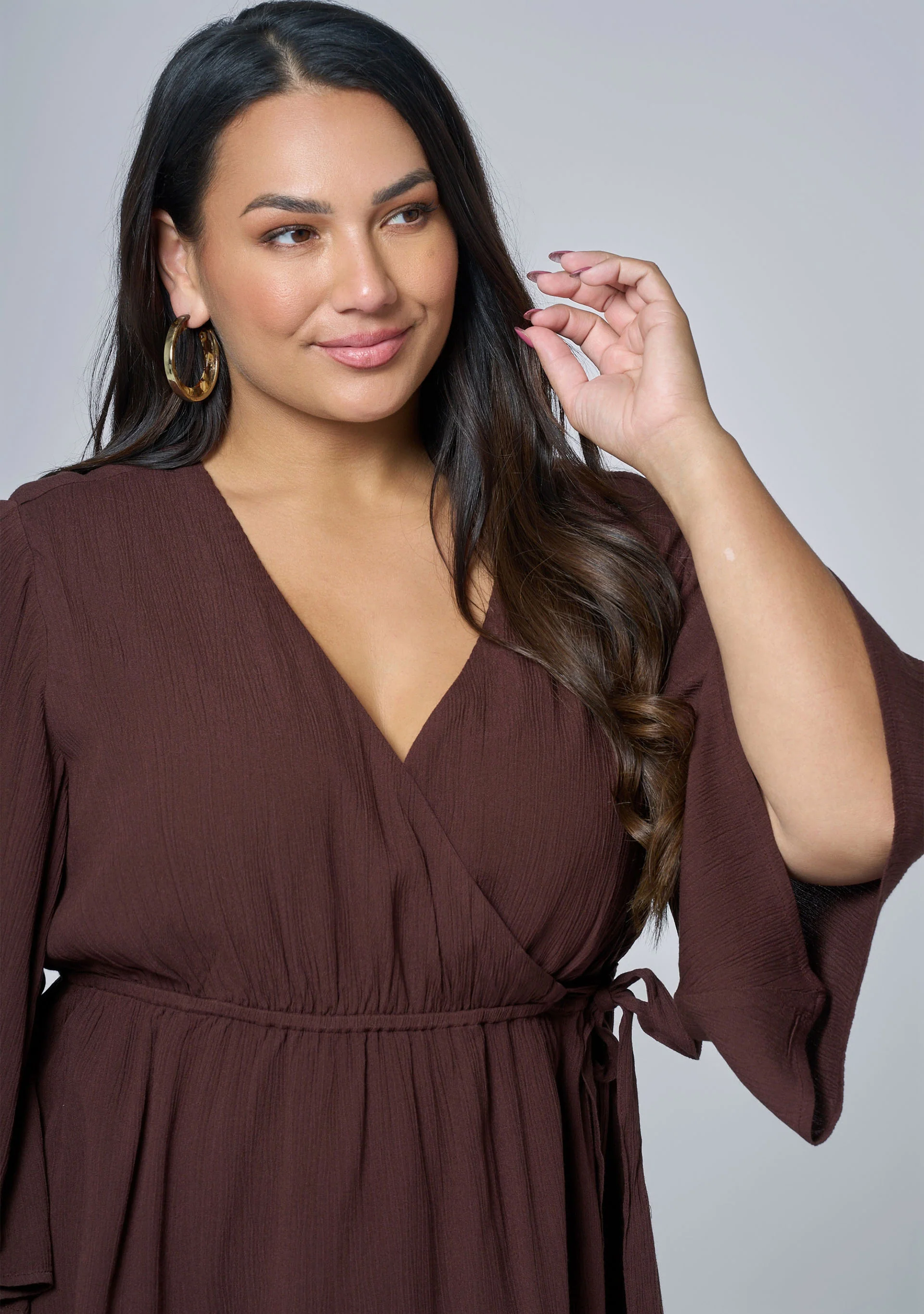 Salma Wrap Blouse - Image 6