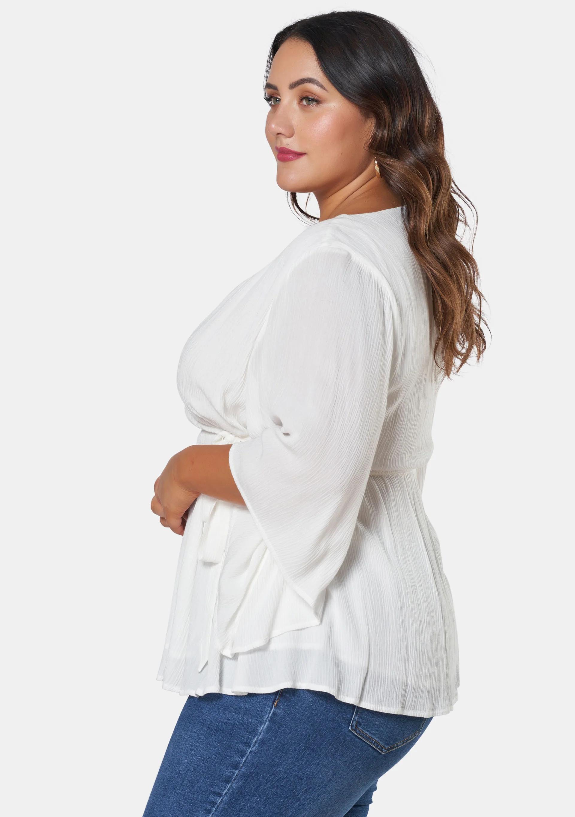 Salma Wrap Blouse - Image 5