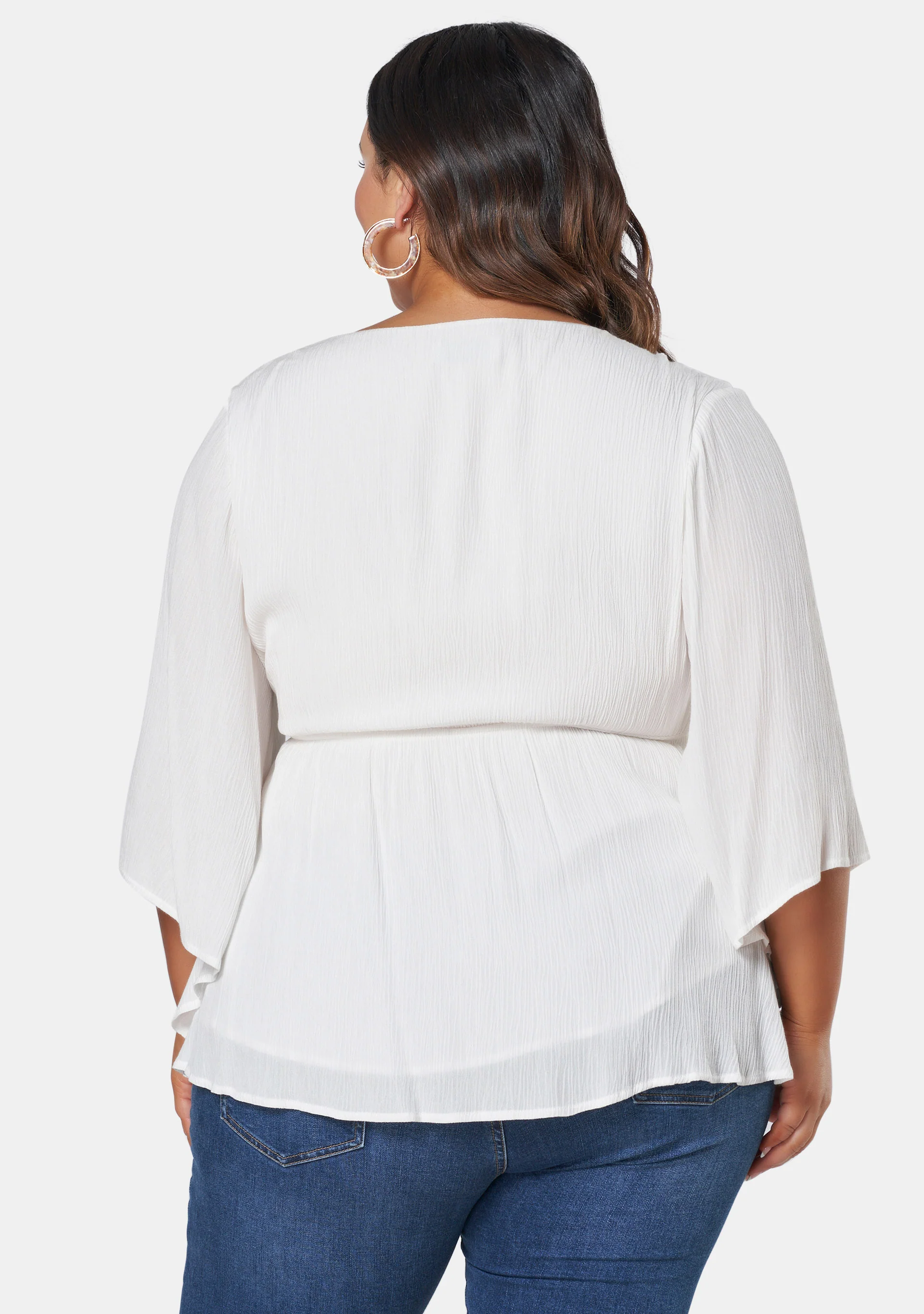 Salma Wrap Blouse - Image 6