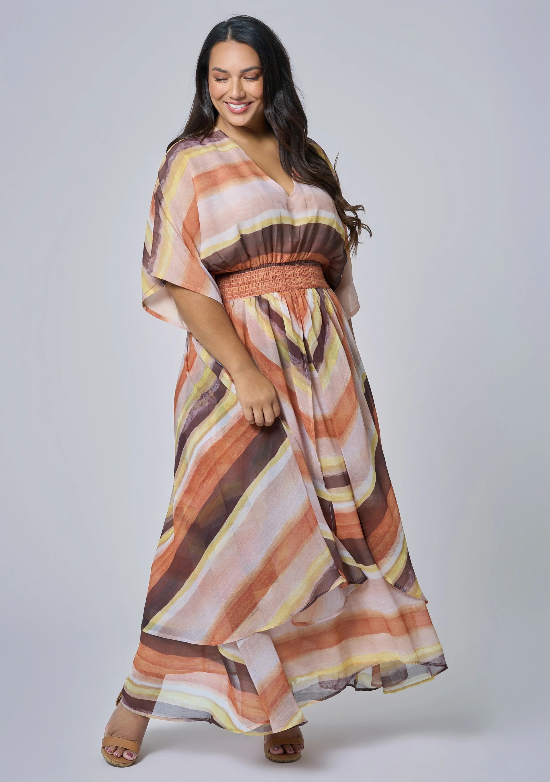 Serene Goddess Maxi Dress