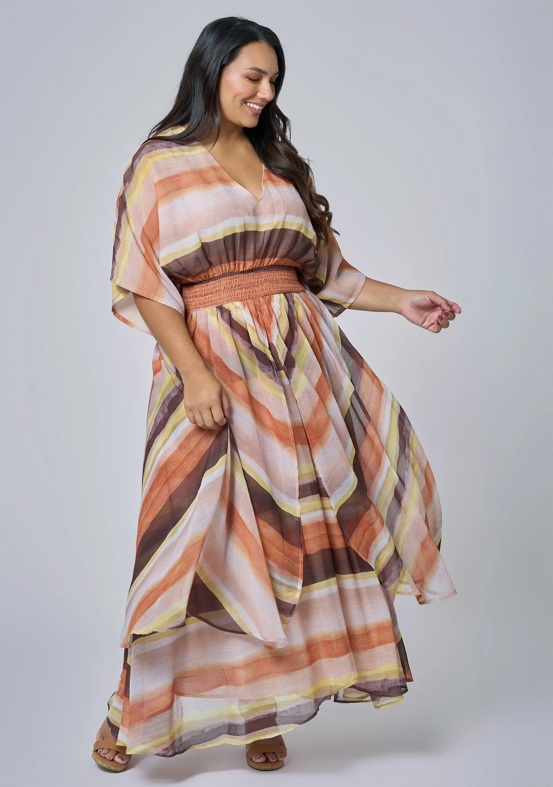 Serene Goddess Maxi Dress - Image 2