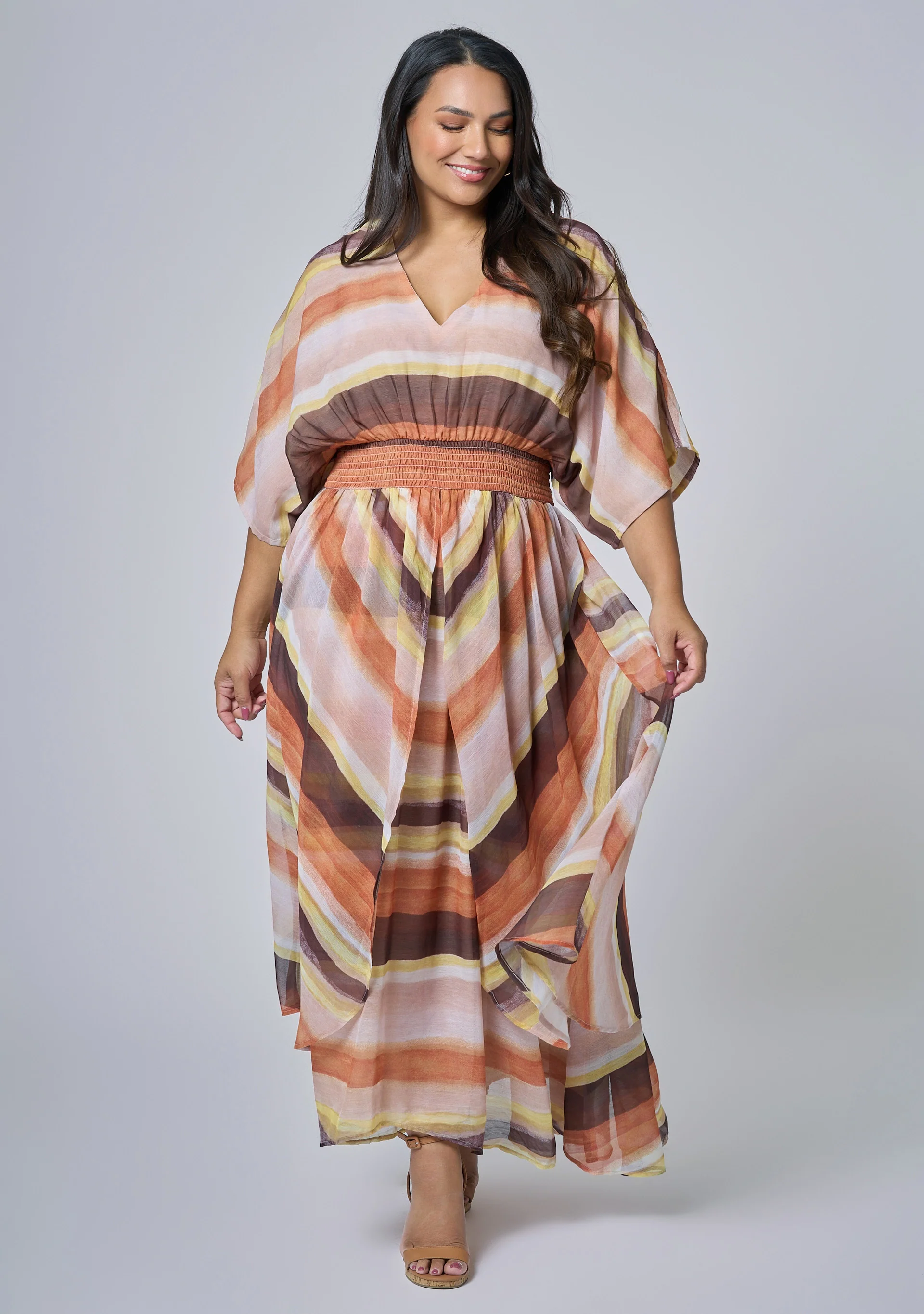 Serene Goddess Maxi Dress - Image 3