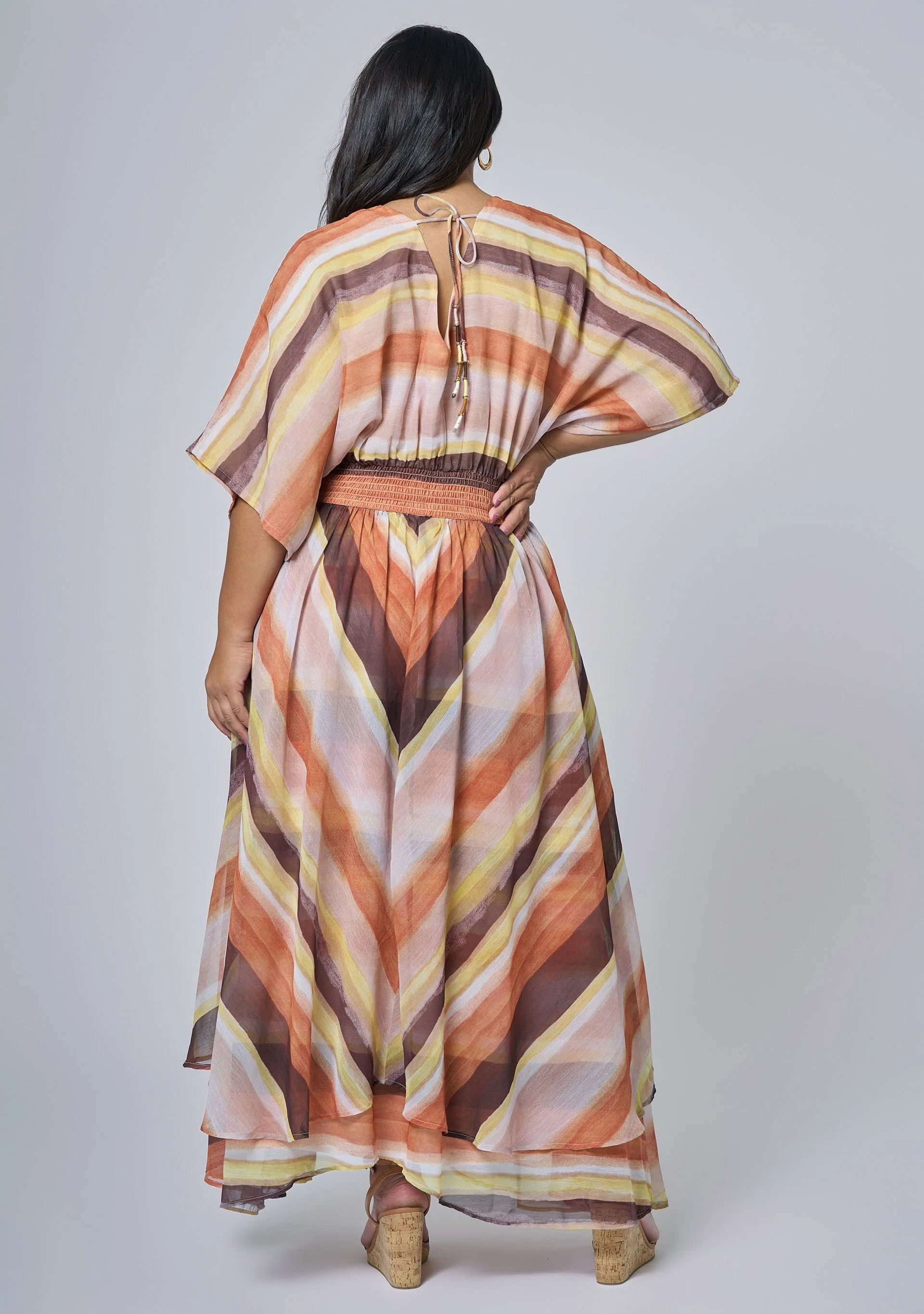 Serene Goddess Maxi Dress - Image 5