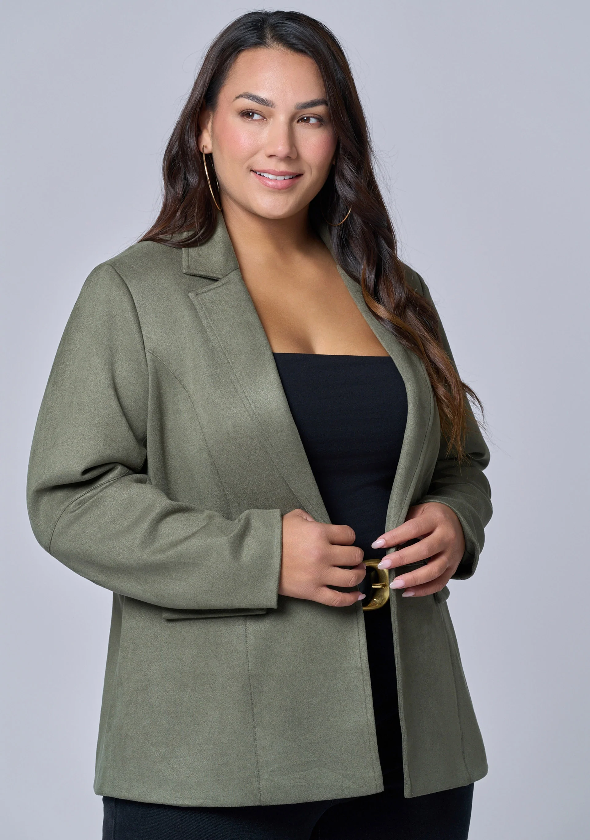 Shade Suede Blazer - Image 2