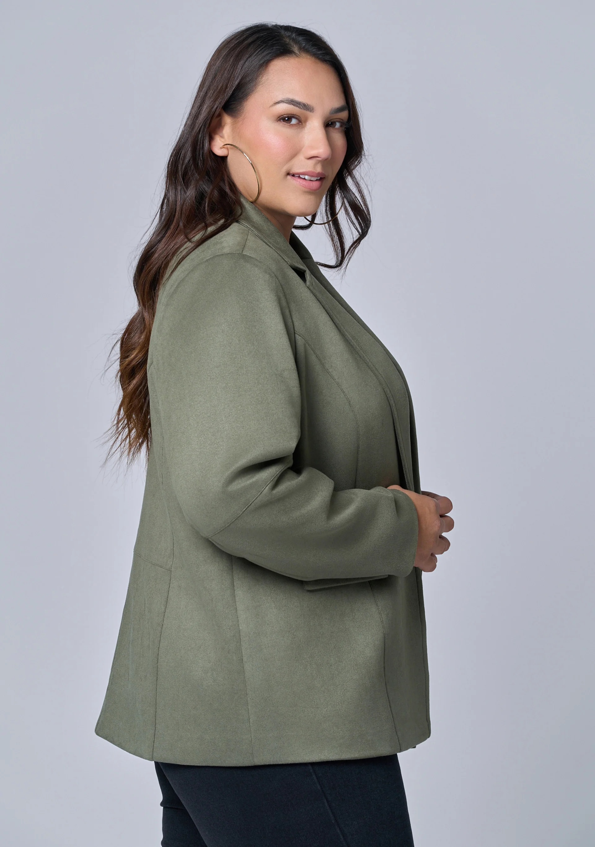 Shade Suede Blazer - Image 4