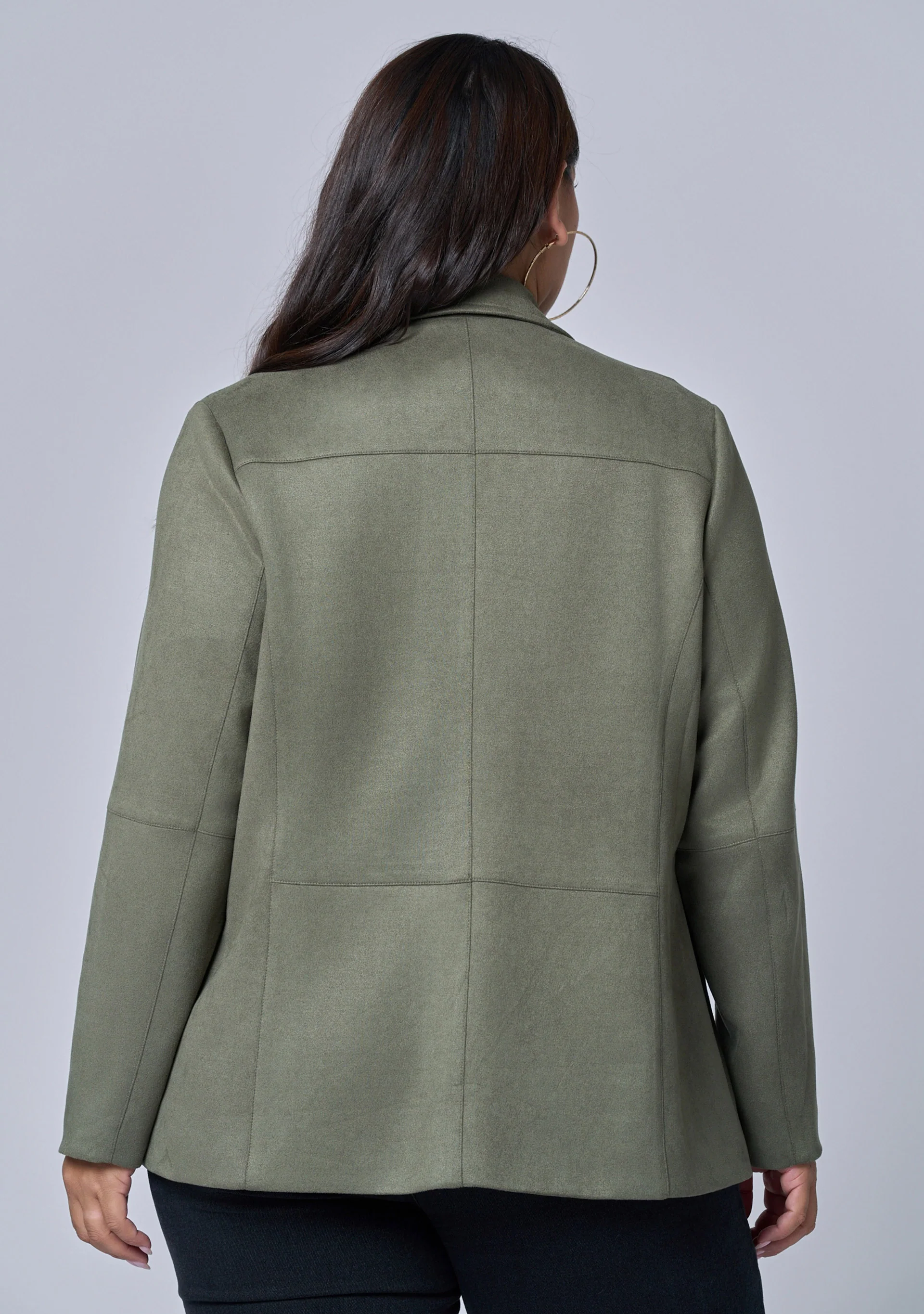 Shade Suede Blazer - Image 5