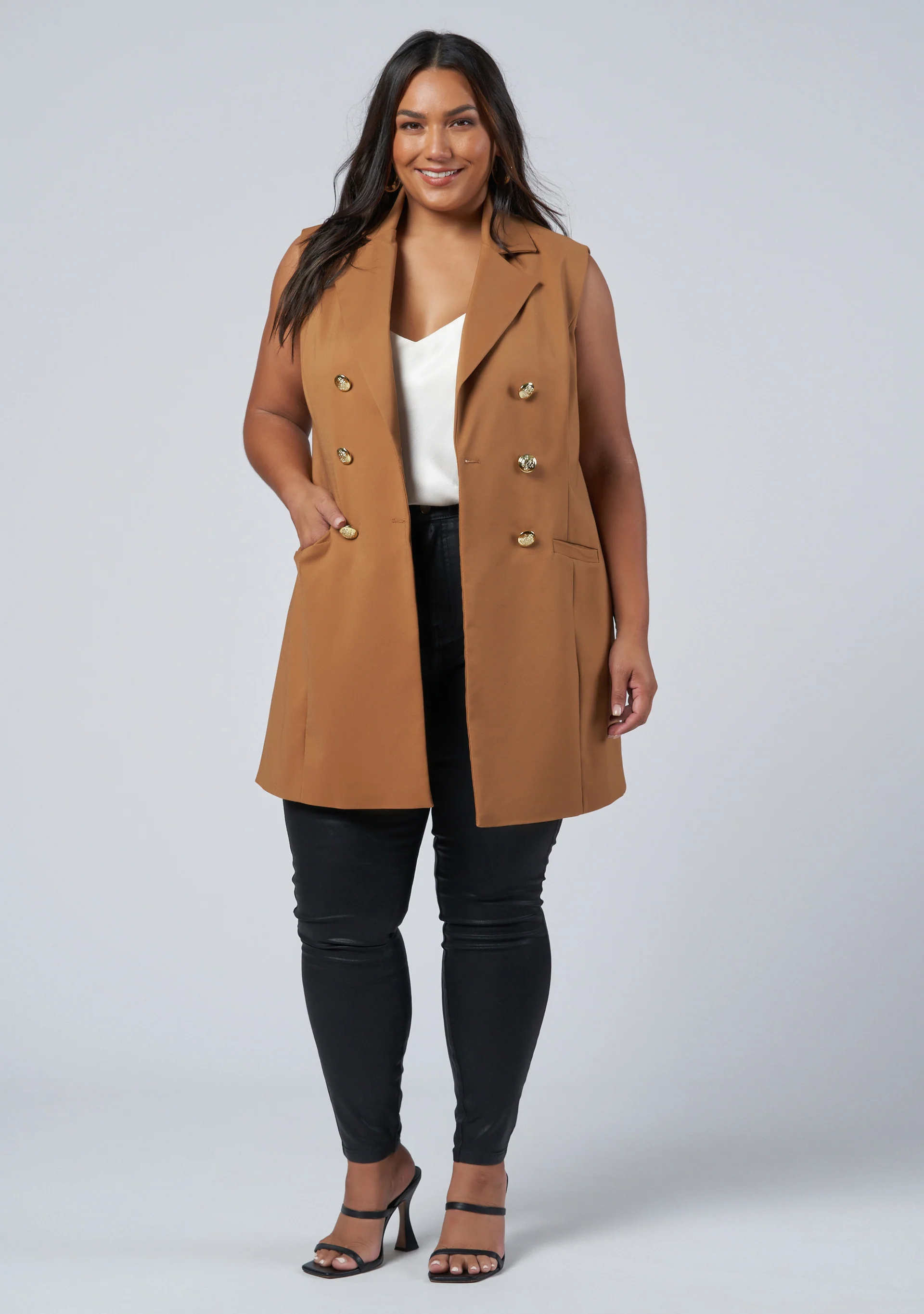 Shiloh Sleeveless Blazer - Image 4