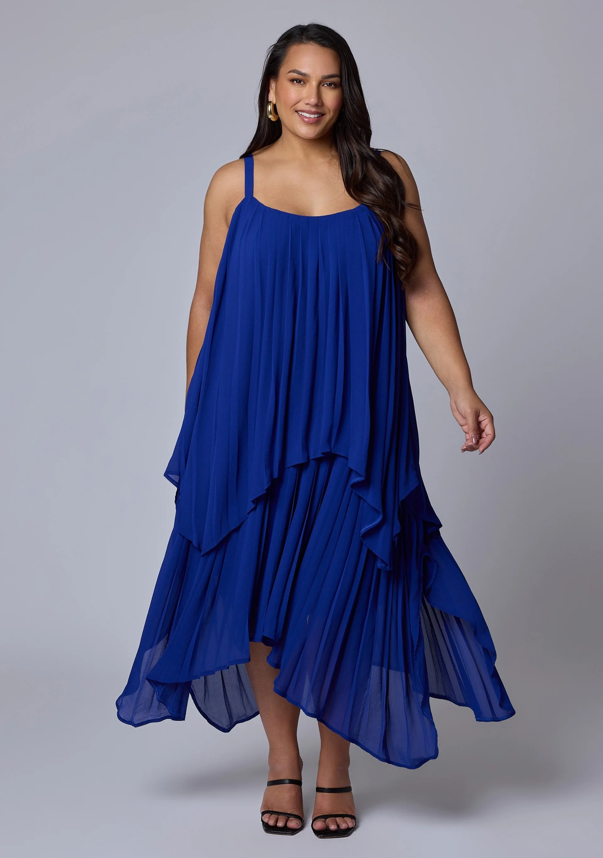 Sinful Heart Pleated Maxi Dress - Image 2
