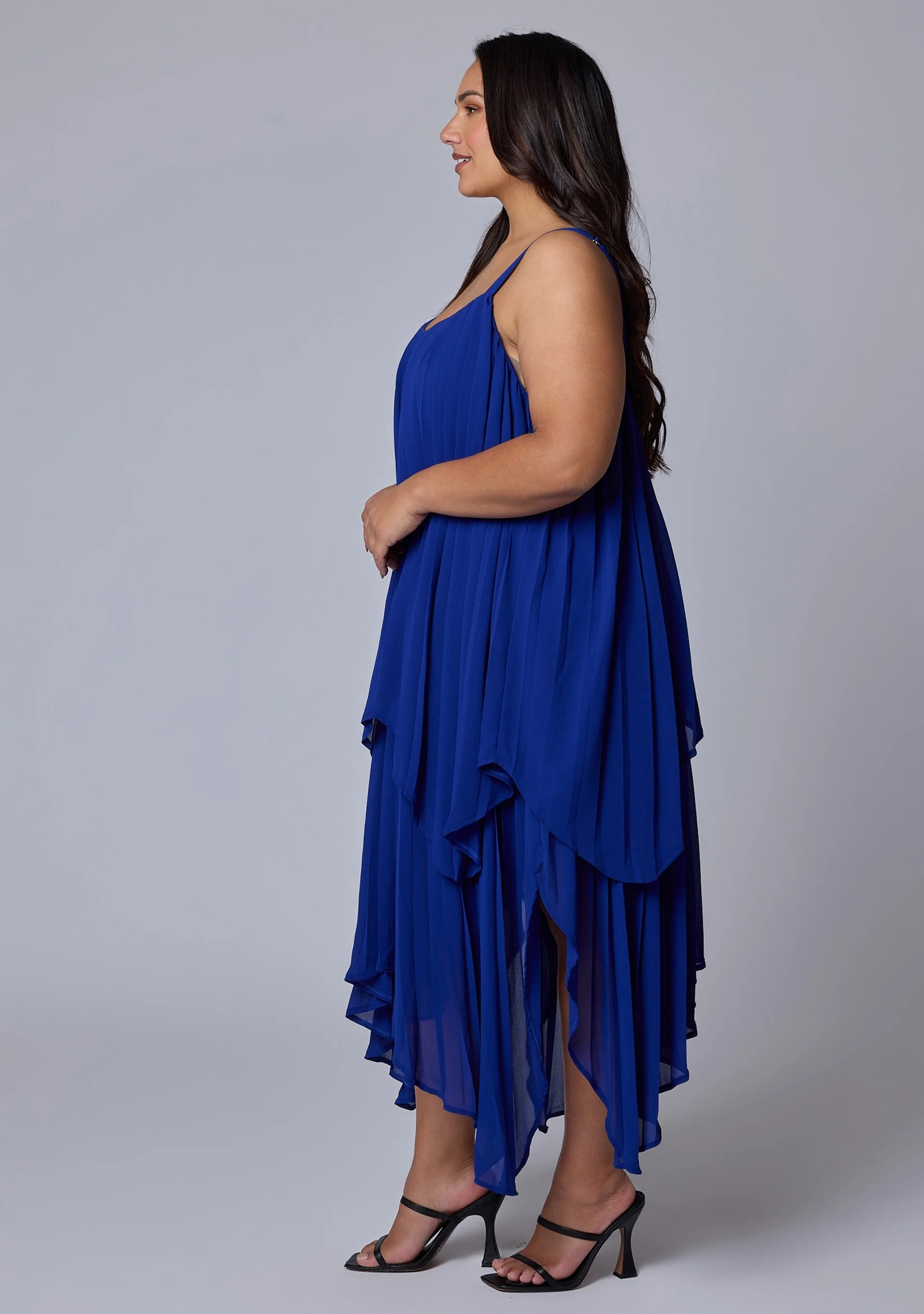 Sinful Heart Pleated Maxi Dress - Image 4