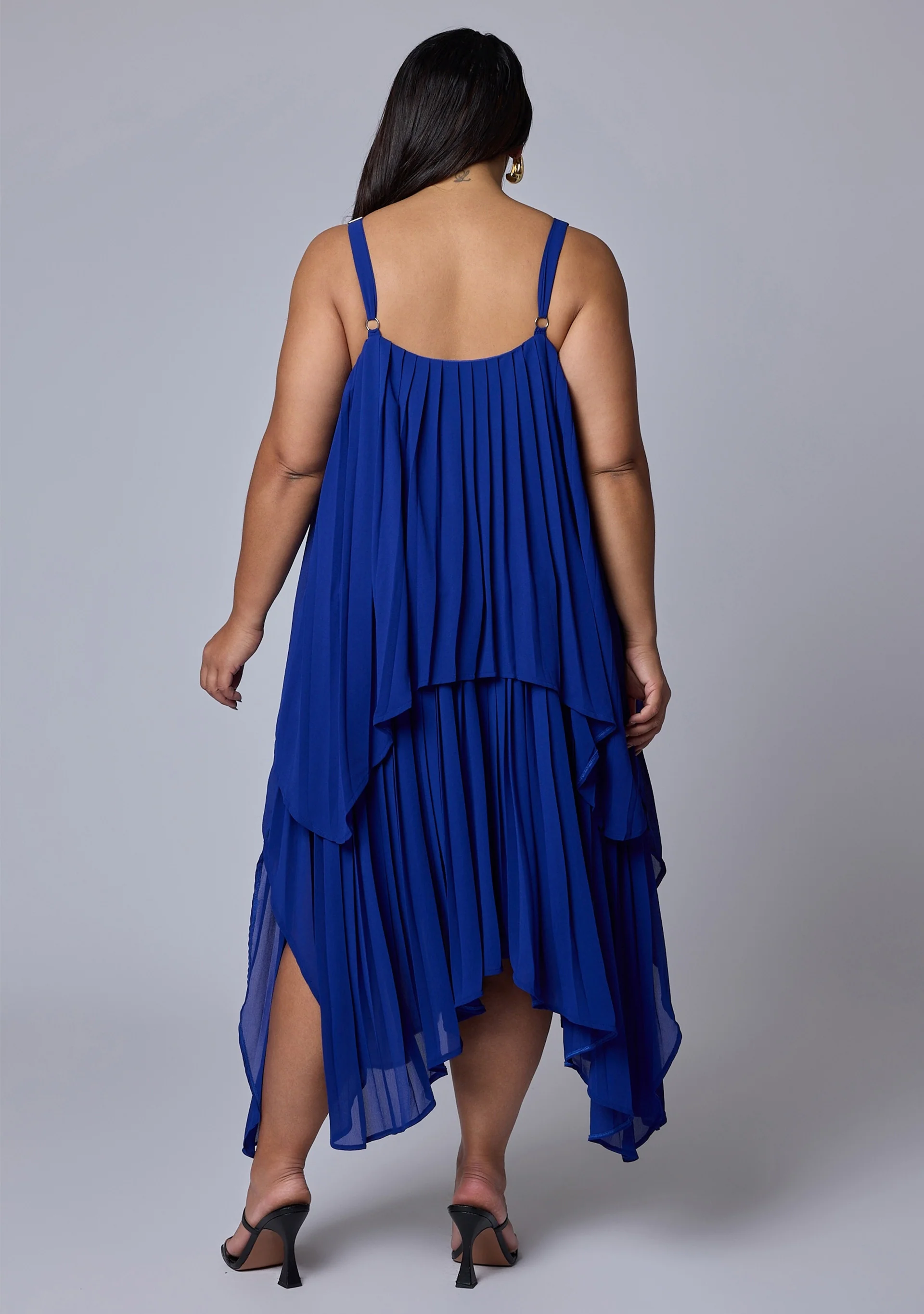 Sinful Heart Pleated Maxi Dress - Image 5