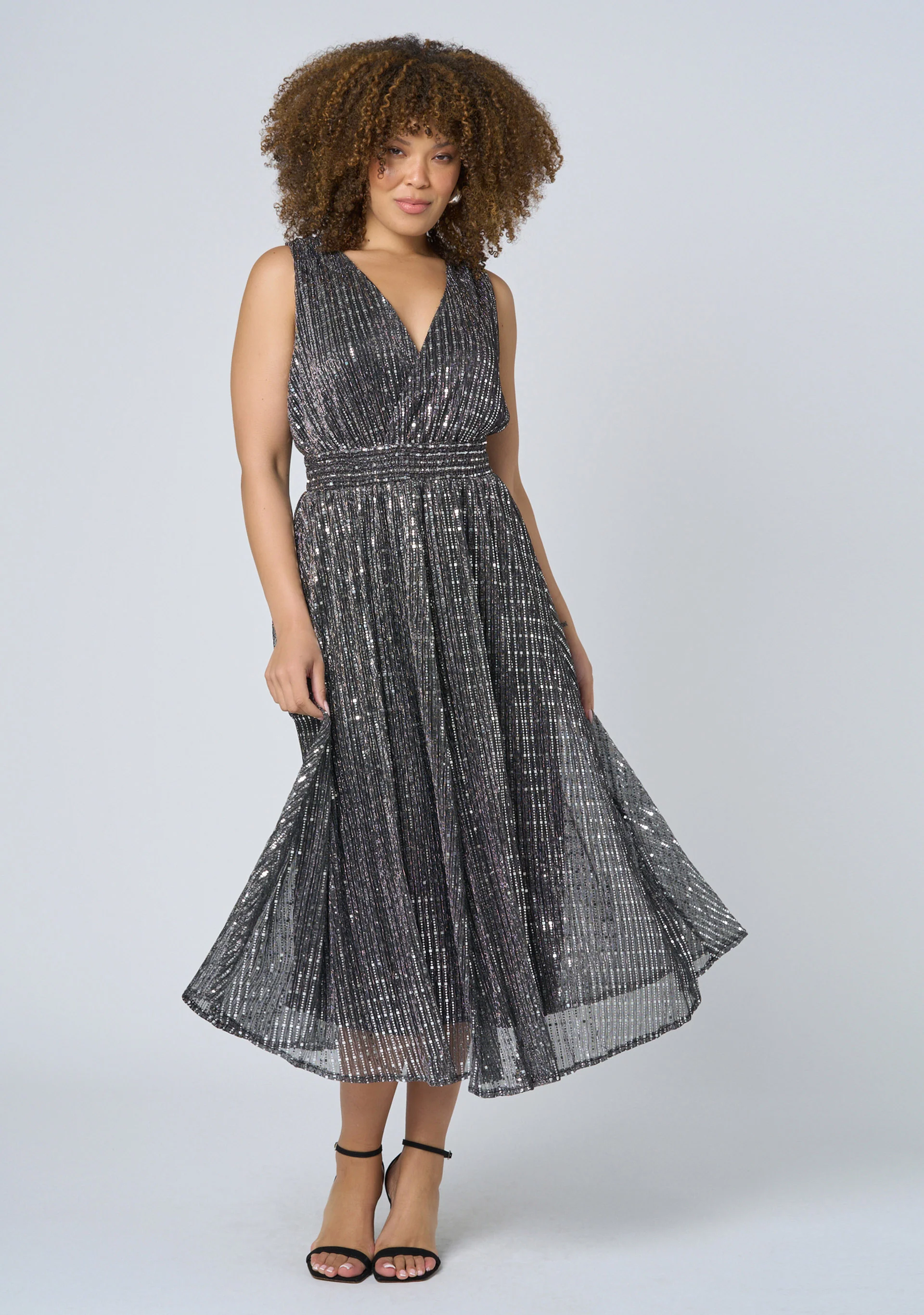 Sparkle Bright Midi Dress - Image 2