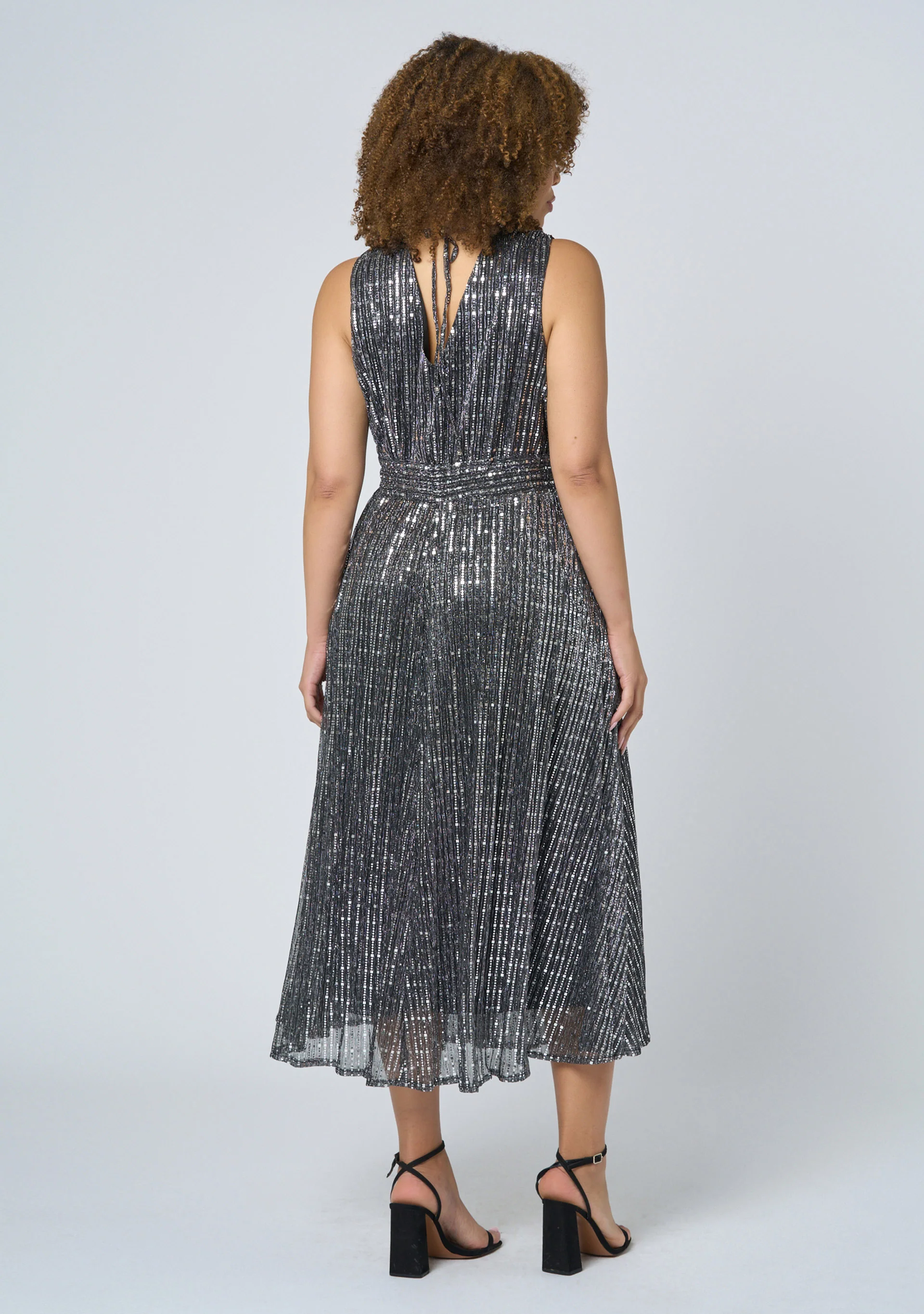Sparkle Bright Midi Dress - Image 7