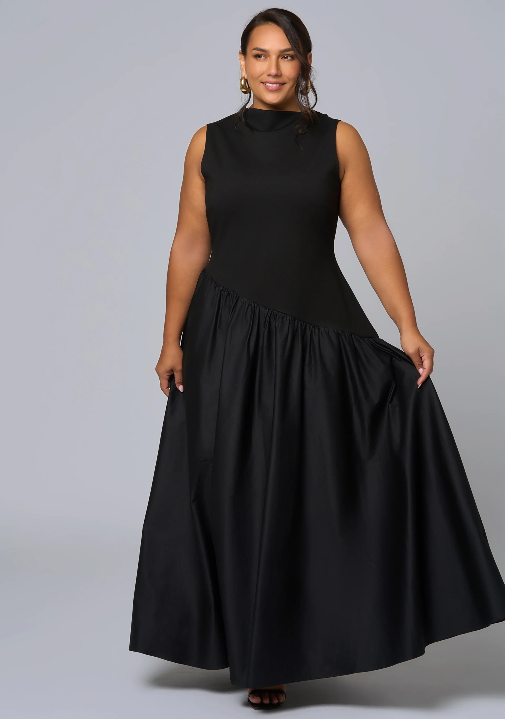 Steel Rose Maxi Dress - Image 3