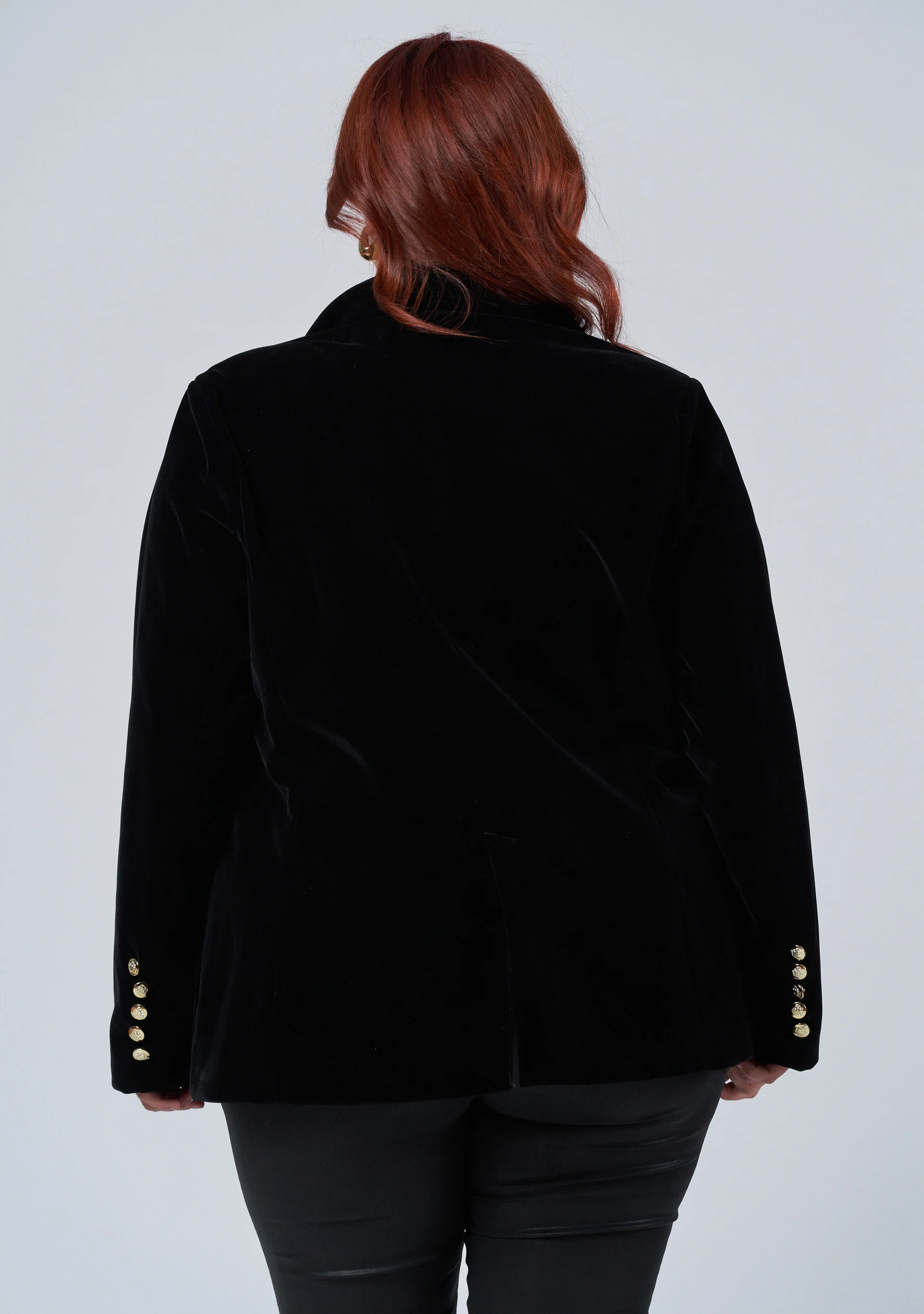 Suddenly Fine Velvet Blazer - Image 6