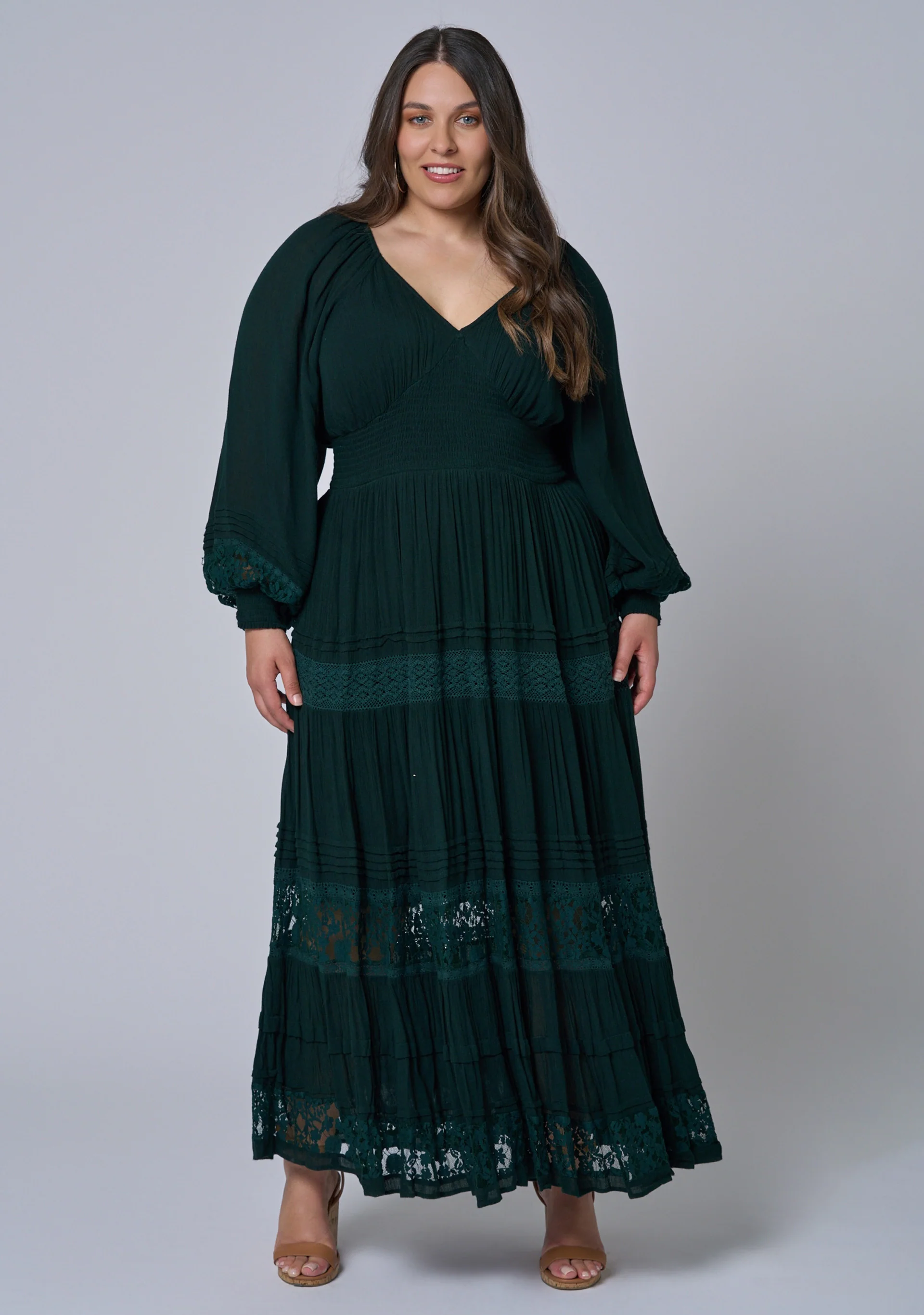 Sunset Shadows Maxi Dress - Image 3