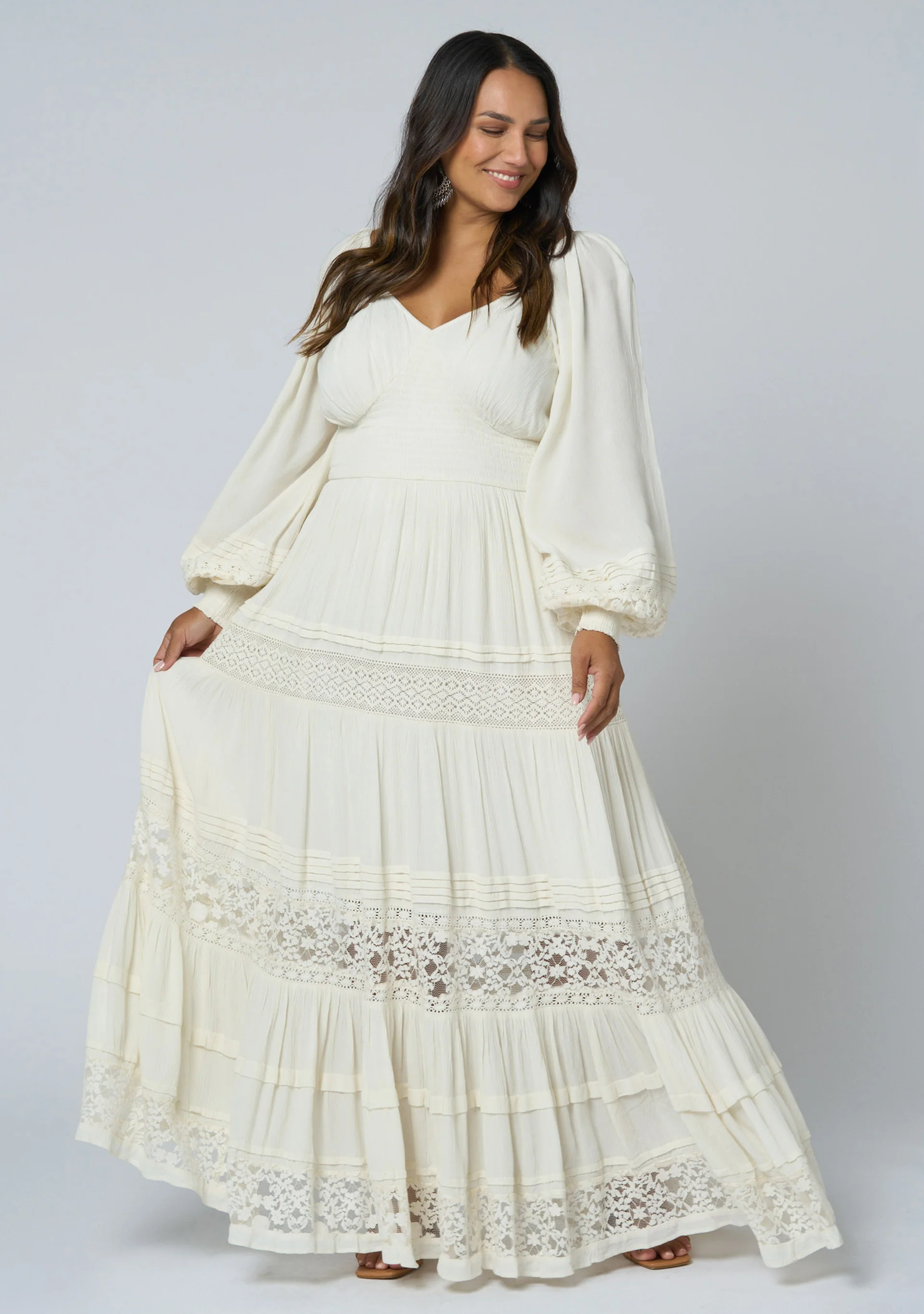 Sunset Shadows Maxi Dress