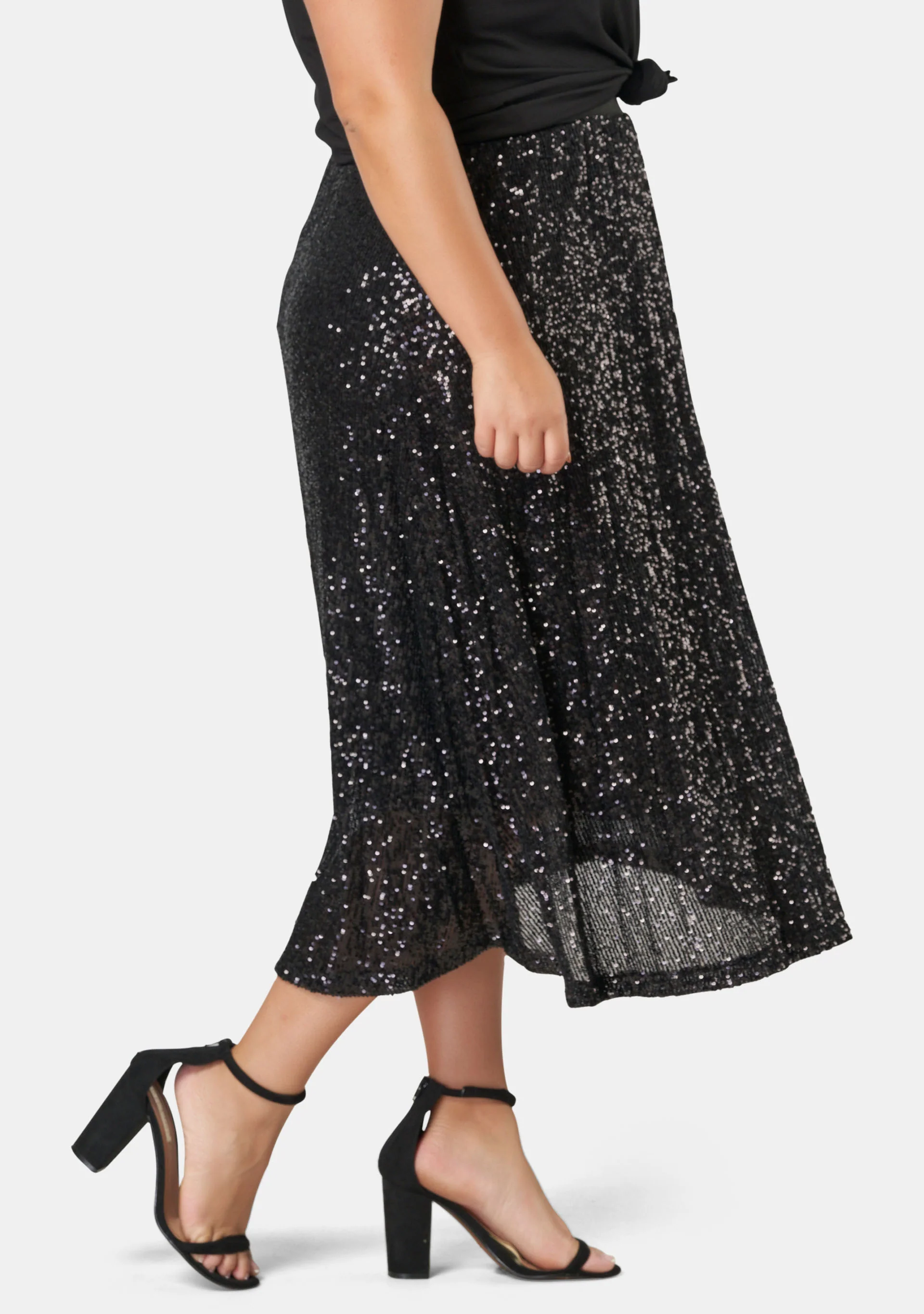 Sure Thing Sequin Skirt - Image 3