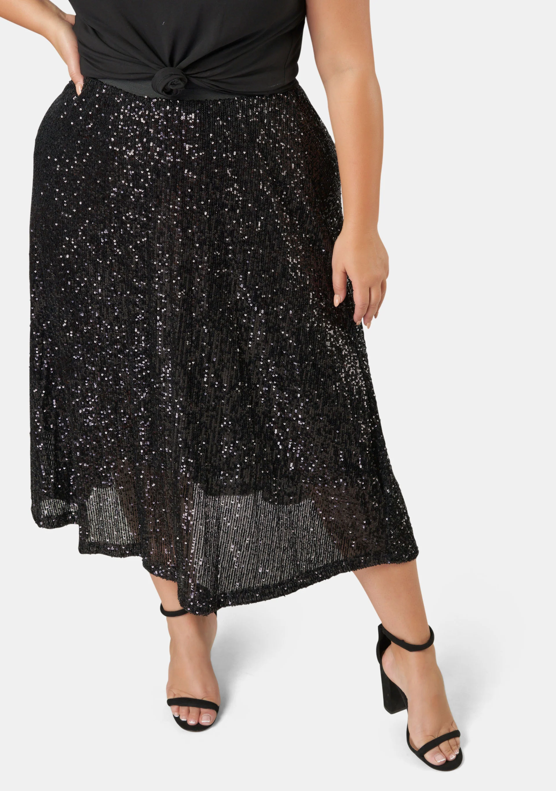 Sure Thing Sequin Skirt - Image 5