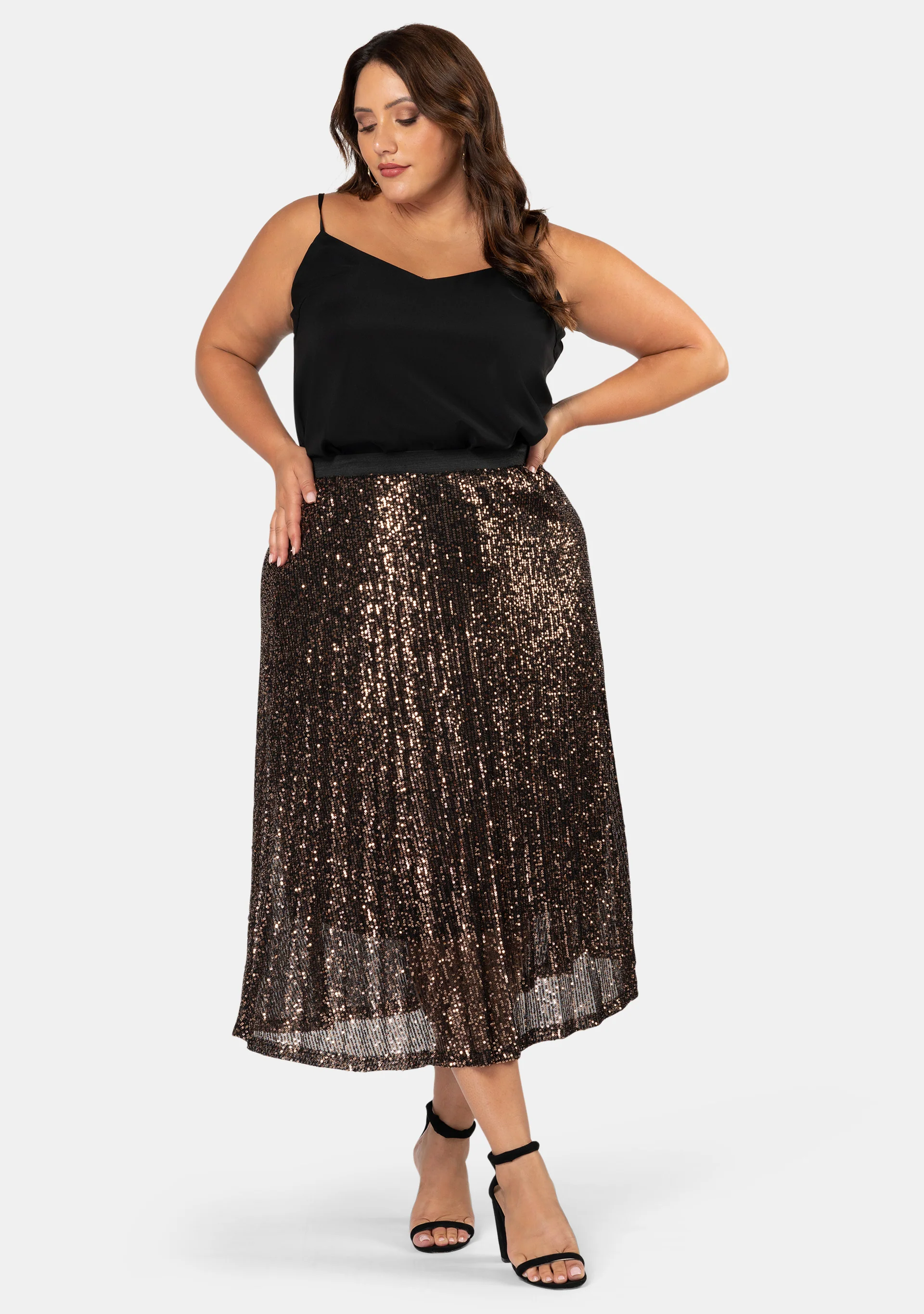 Sure Thing Sequin Skirt - Image 3