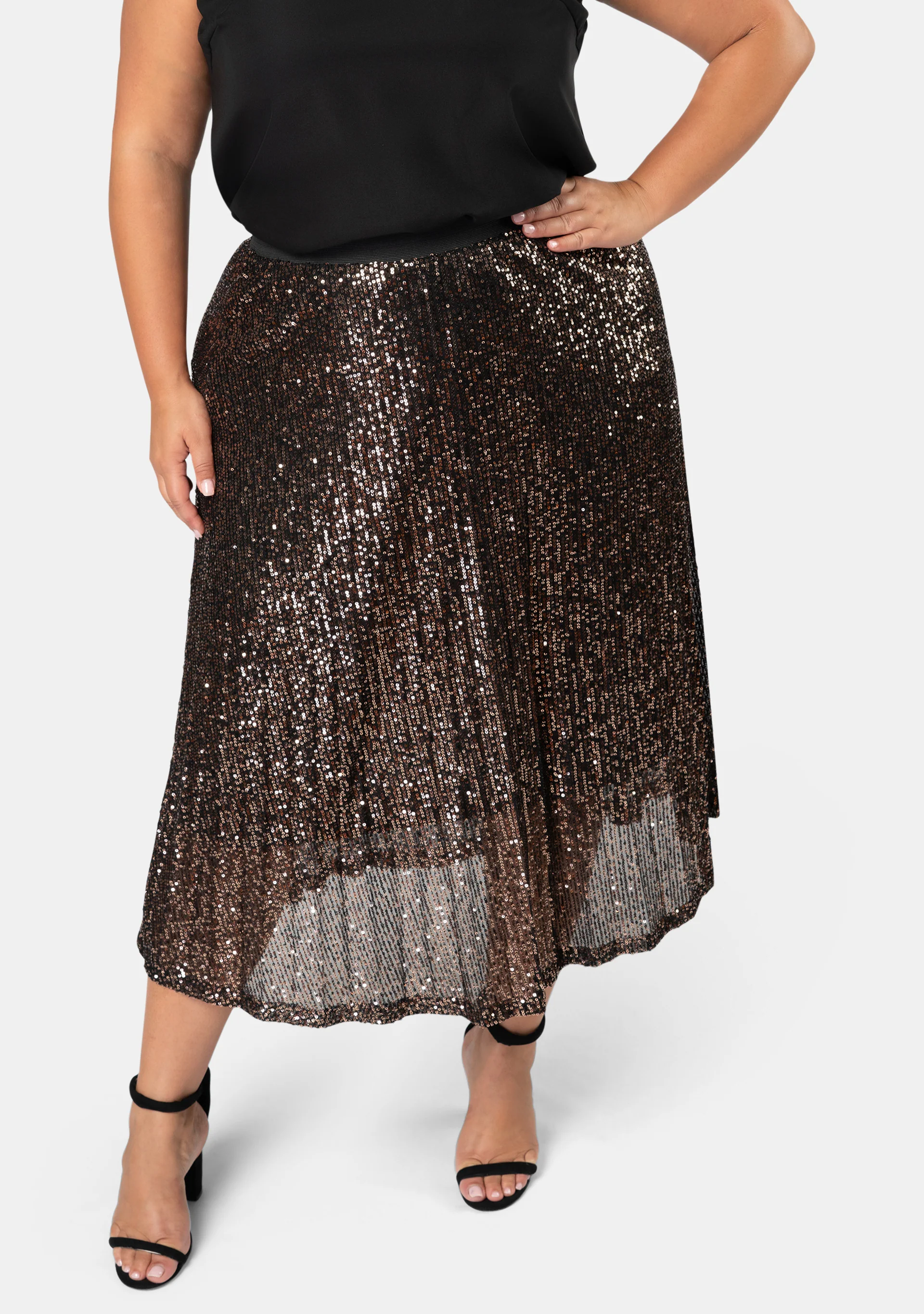Sure Thing Sequin Skirt - Image 7