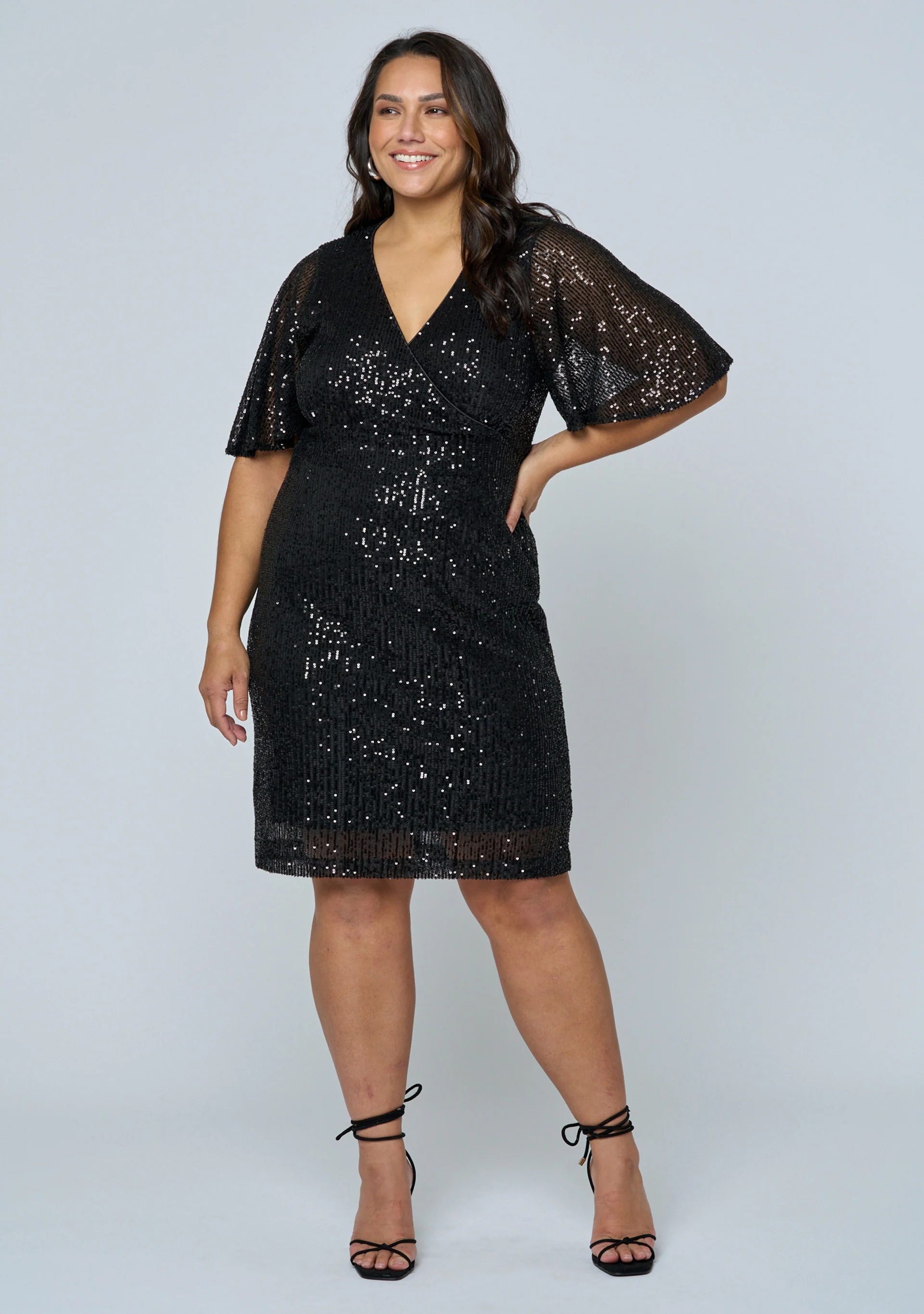 Tales from the Bar Sequin Mini Dress - Image 3