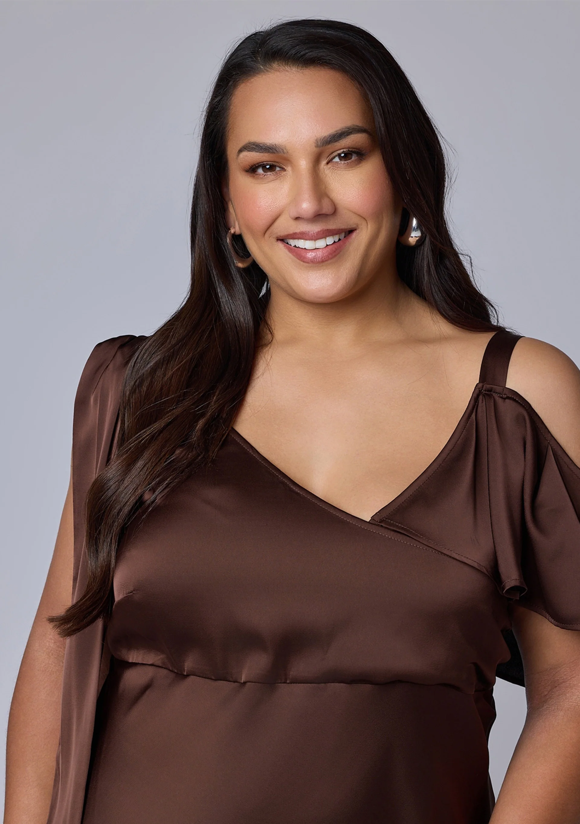 Tap In Satin Maxi Dress - Image 6