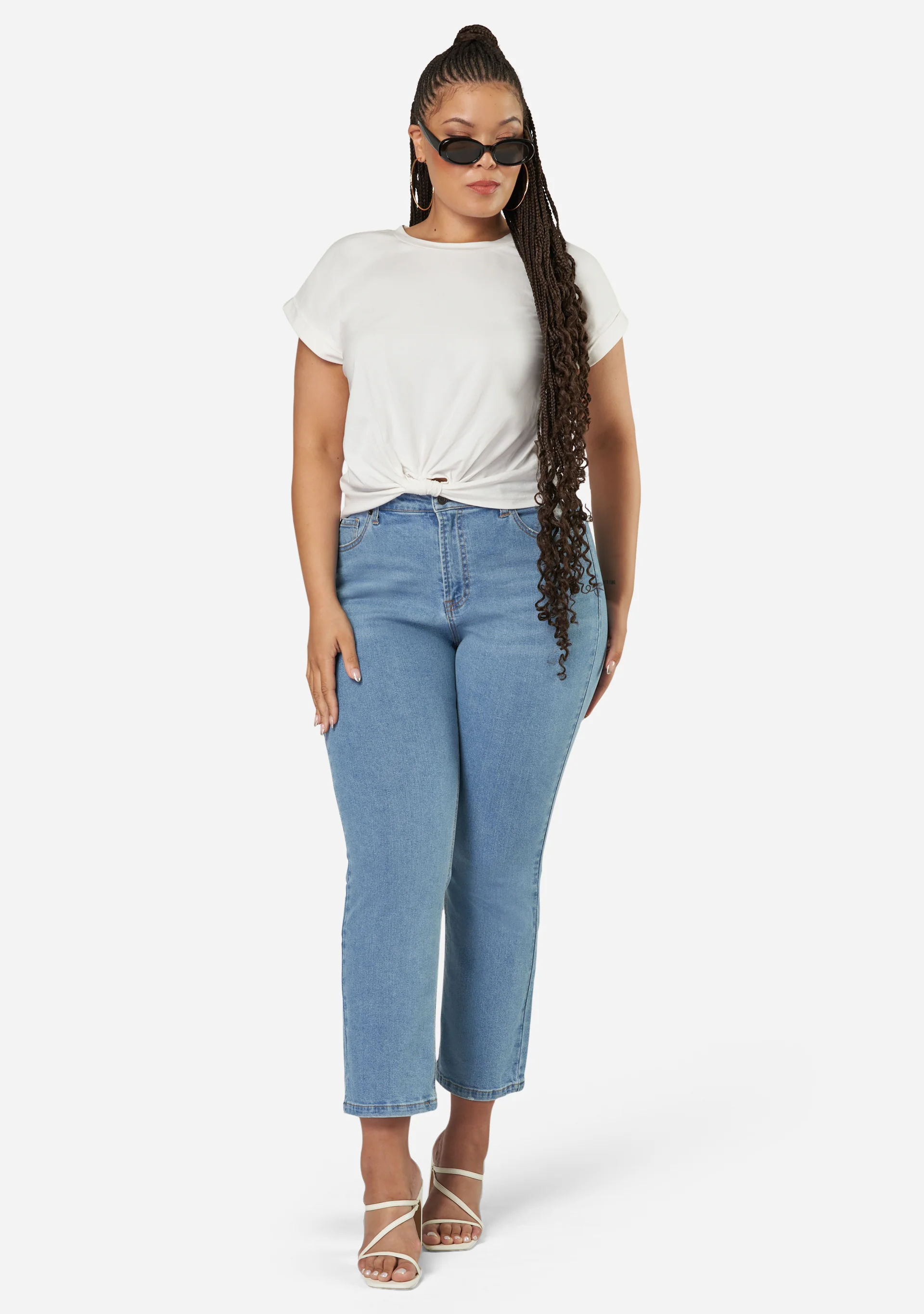 The Feared Crop Twist Tee - Image 2