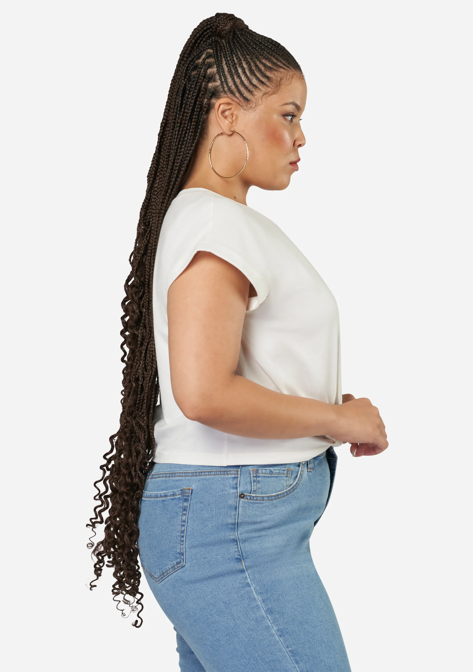 The Feared Crop Twist Tee - Image 4