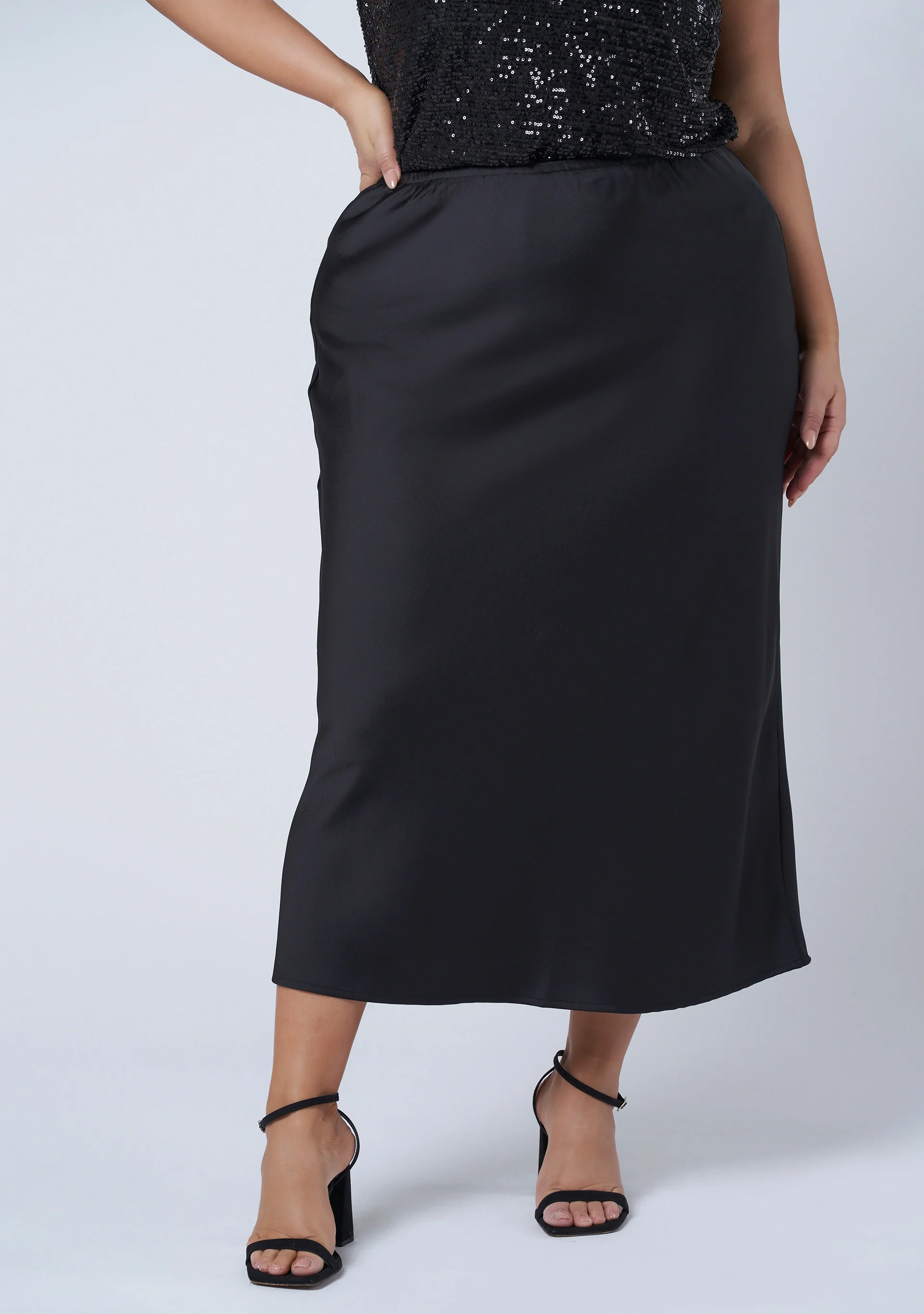 The Ivy Satin Skirt - Image 3