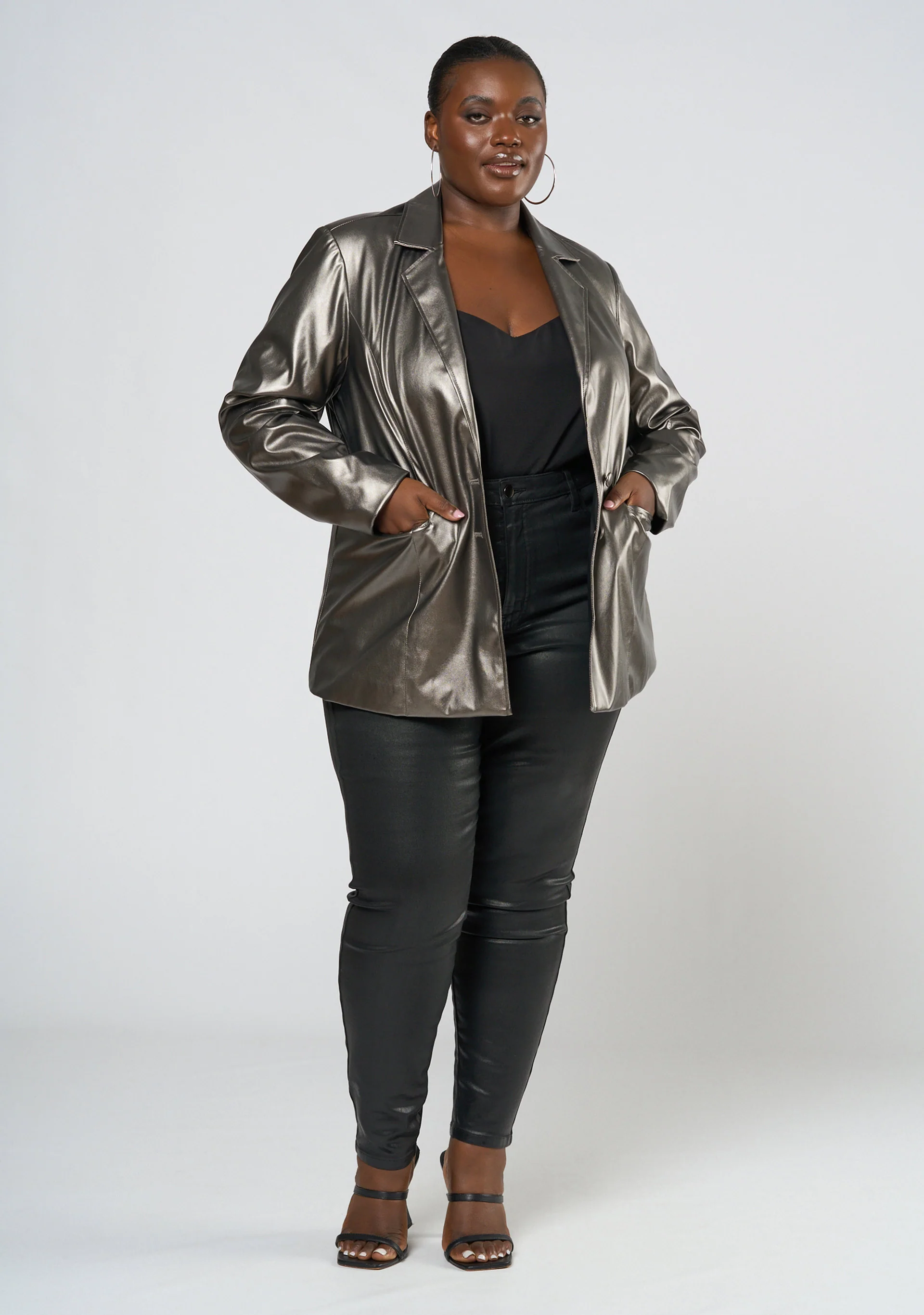 Trick Me Pu Blazer - Image 5