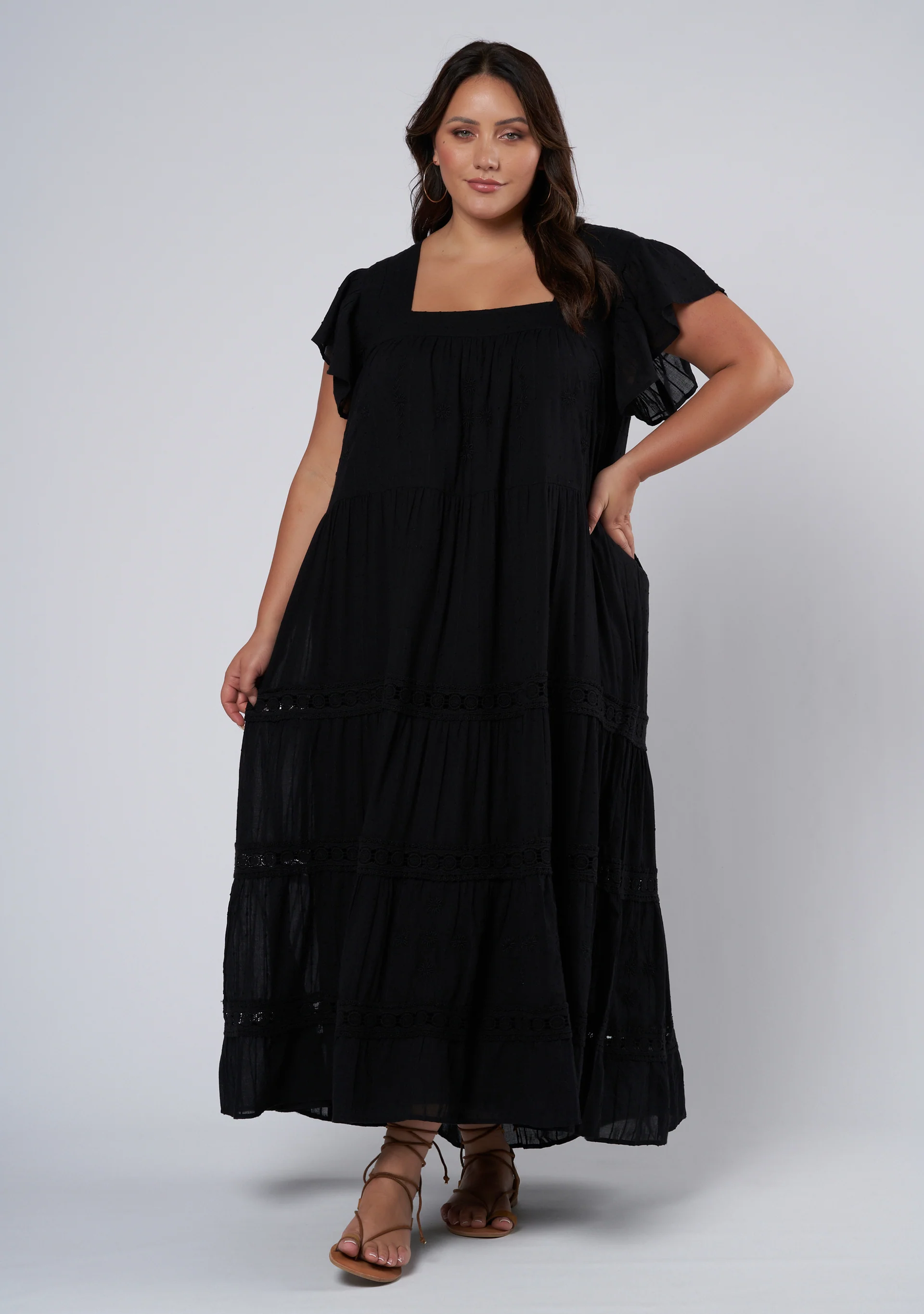 Vintage Summer Maxi Dress - Image 2
