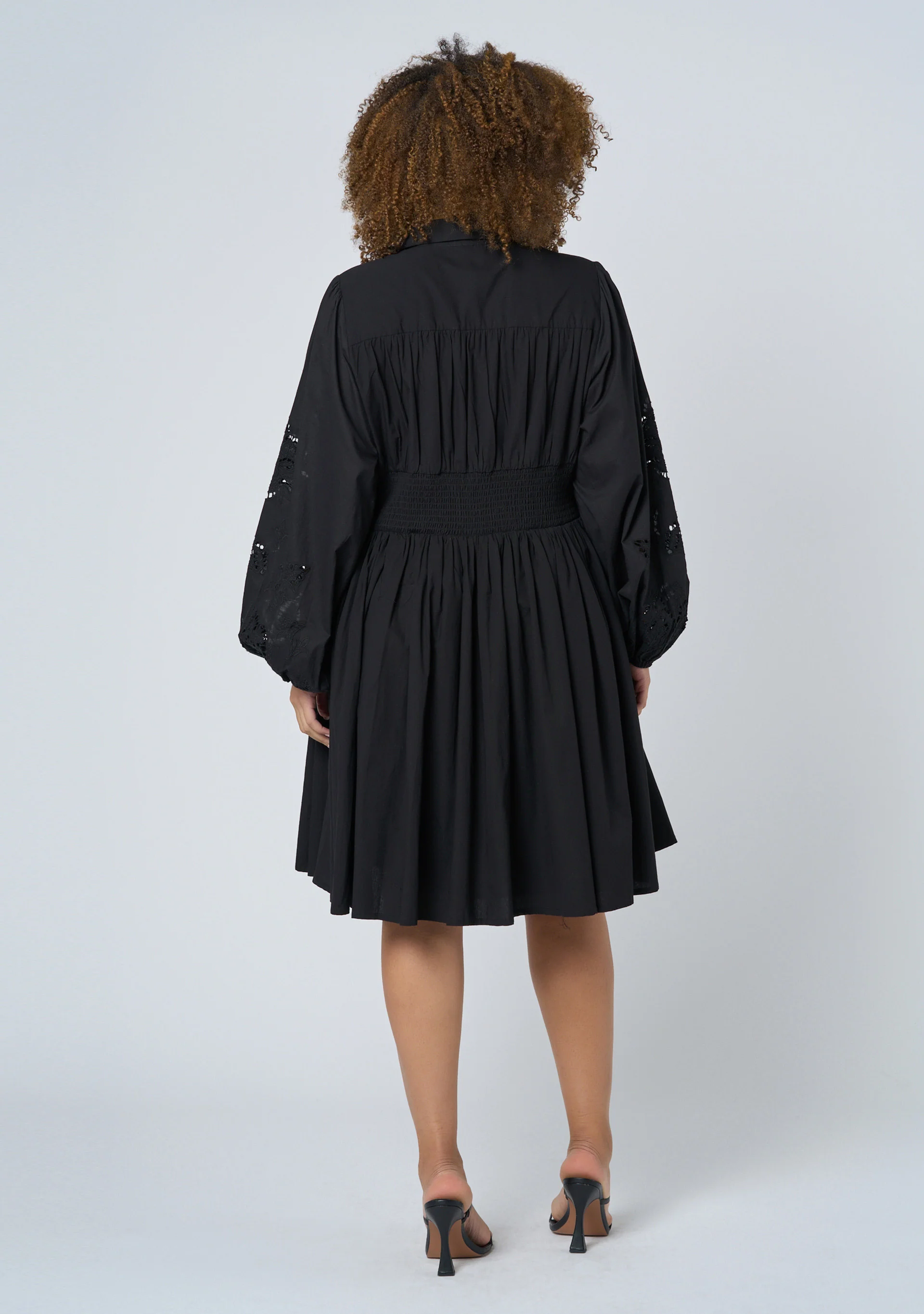 Vivian Broderie Mini Dress - Image 6