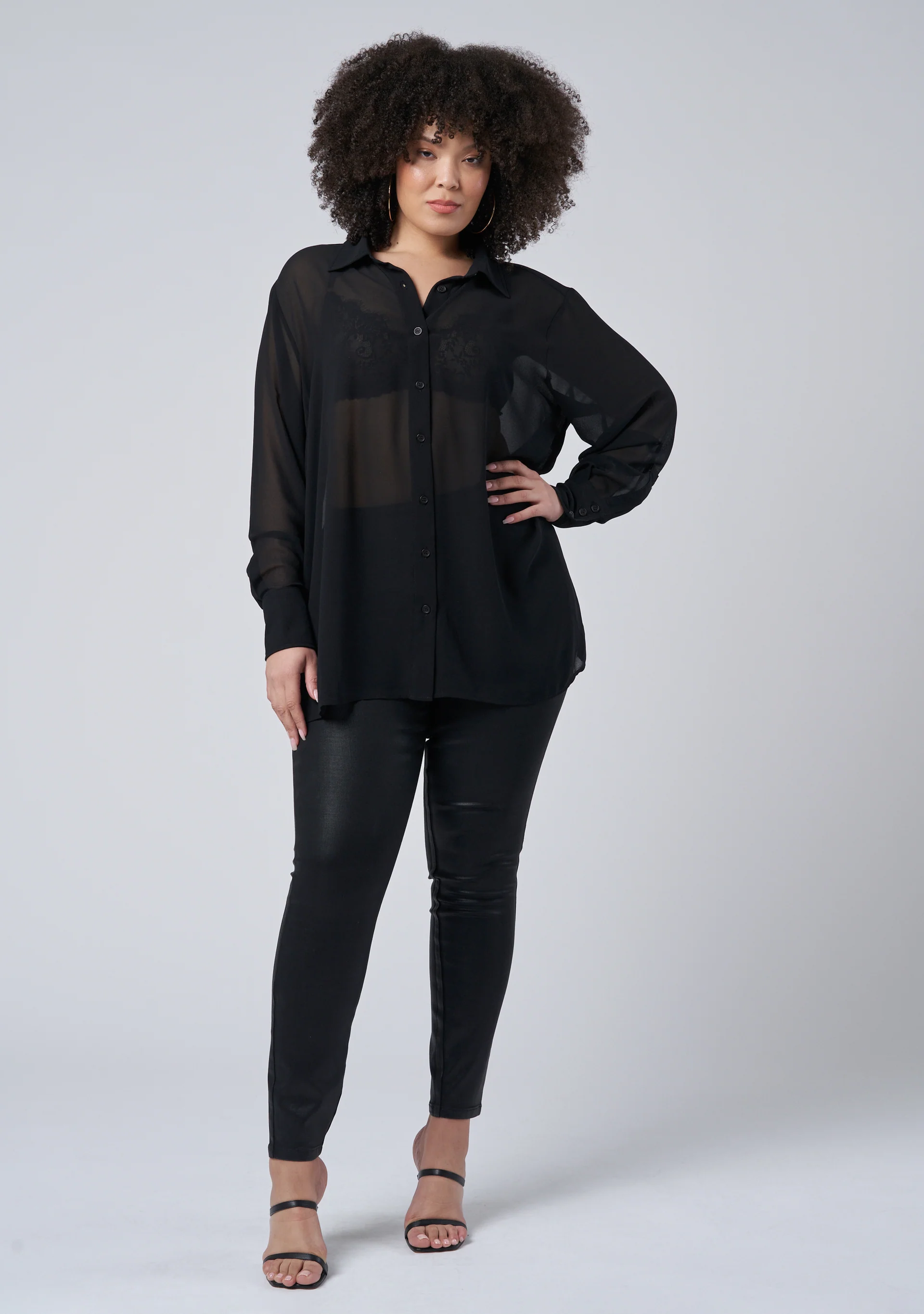 Vixen Sheer Shirt - Image 3