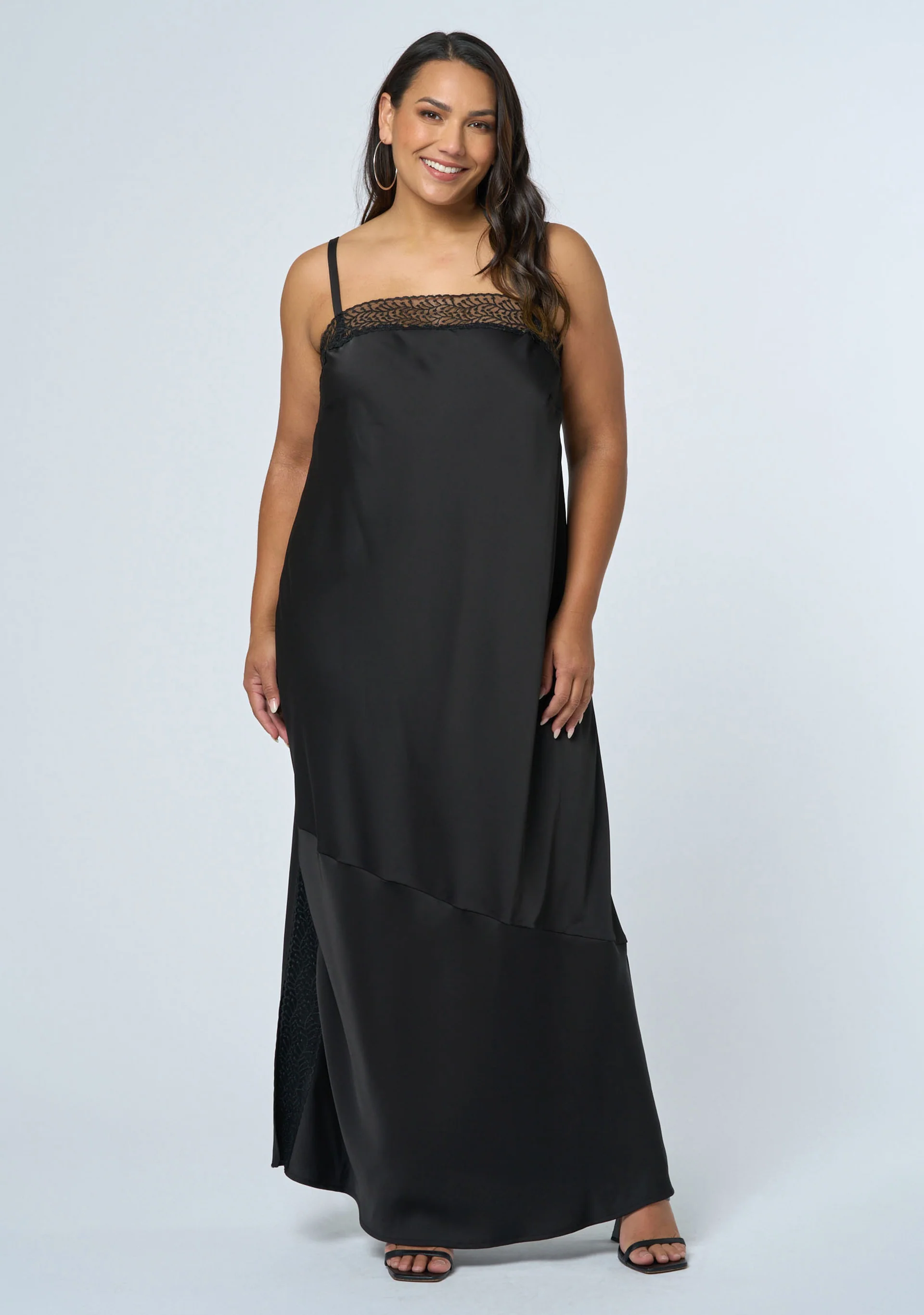 Vortex Maxi Slip Dress - Image 3