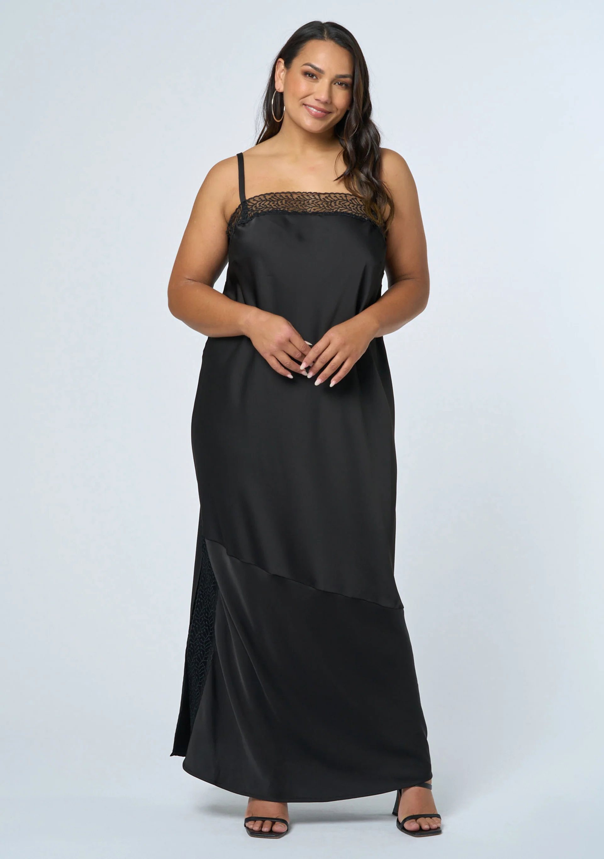 Vortex Maxi Slip Dress - Image 4